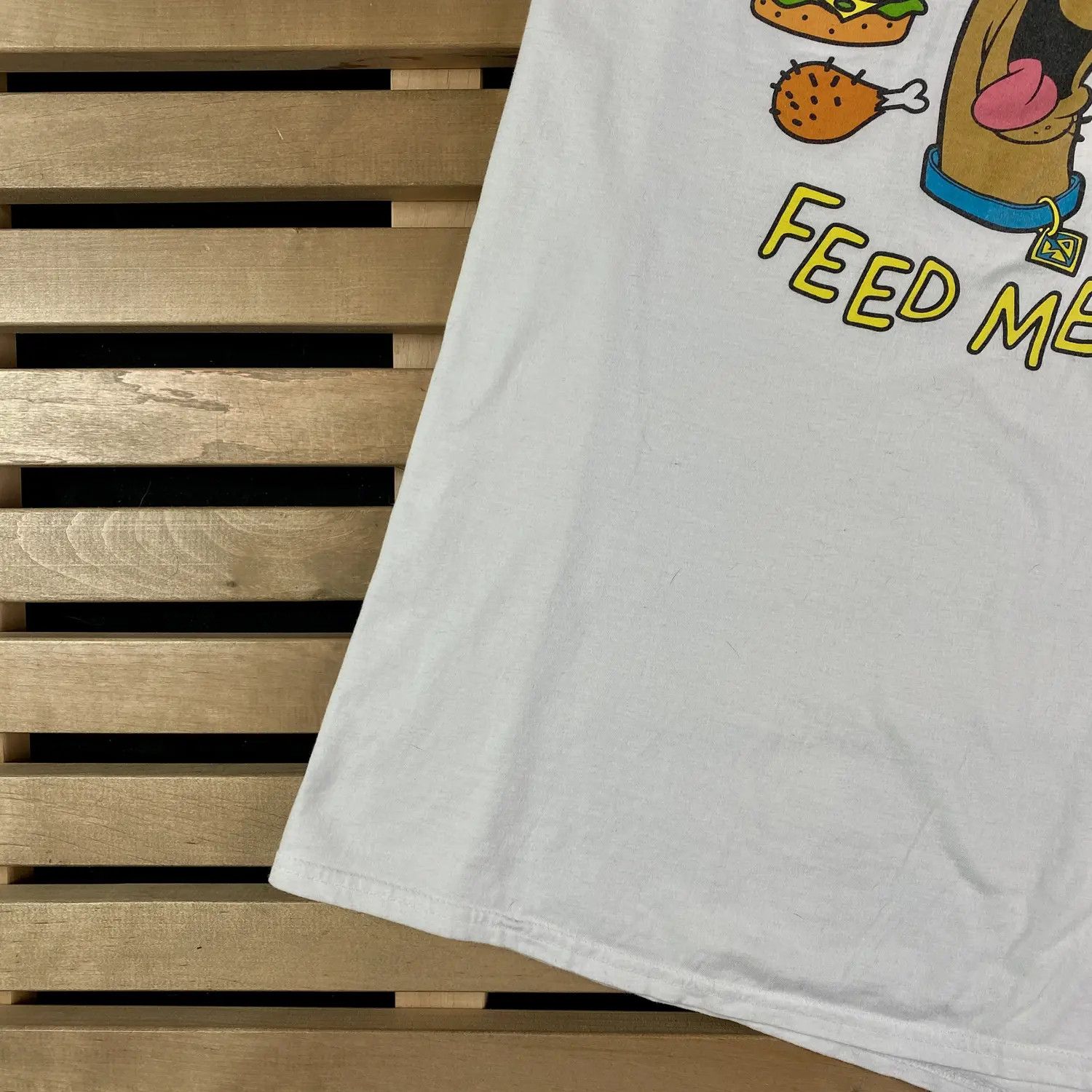 Vintage Mens Movie T-Shirt Scooby Doo Vintage Size L Big Print Size US L / EU 52-54 / 3 - 3 Thumbnail