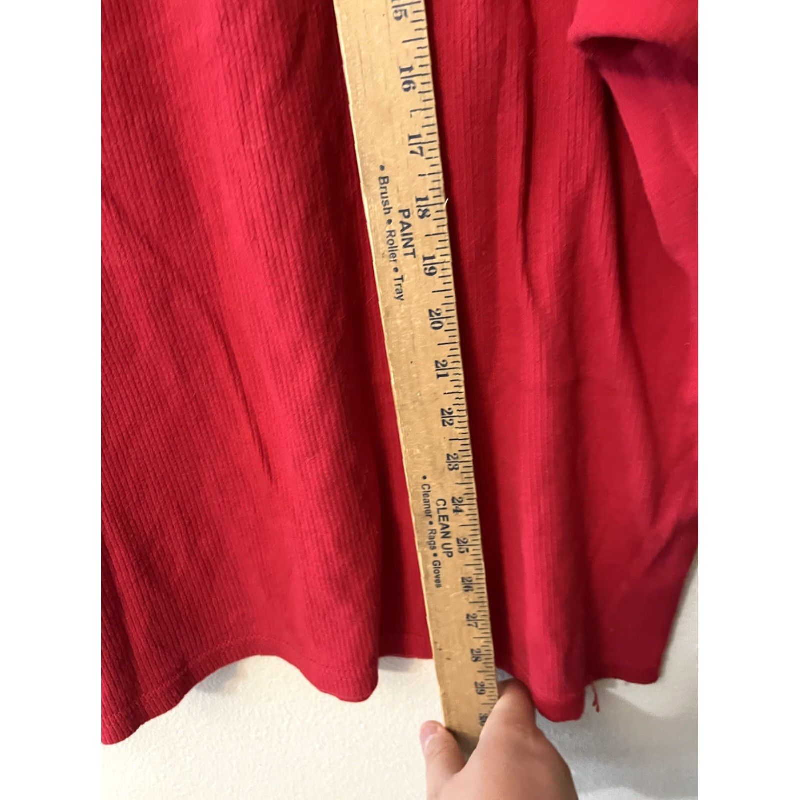 Champion VINTAGE Champion Mens T-Shirt Ribbed Knit Short Sleeve Crew Neck Red XL 90s Size US XL / EU 56 / 4 - 5 Thumbnail