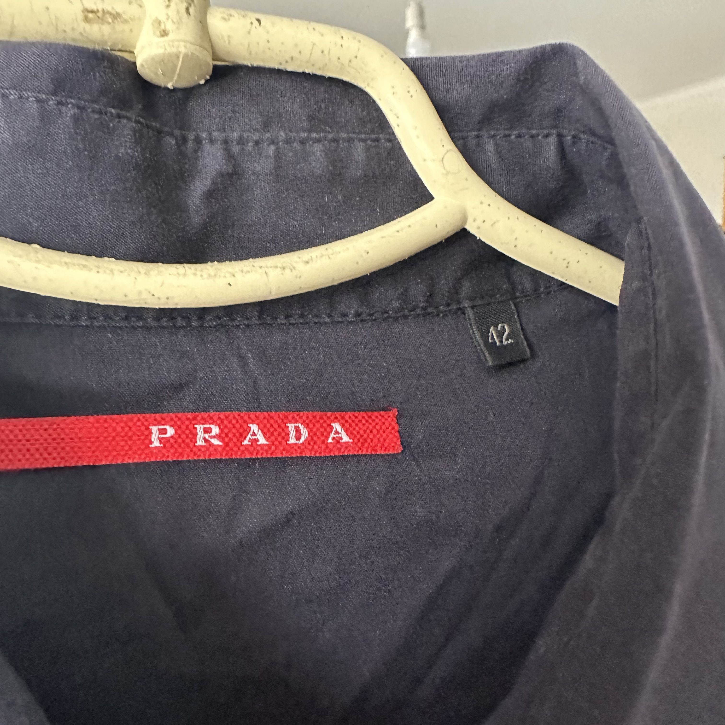 Prada Prada Vintage Classic Shirt Size US L / EU 52-54 / 3 - 3 Thumbnail