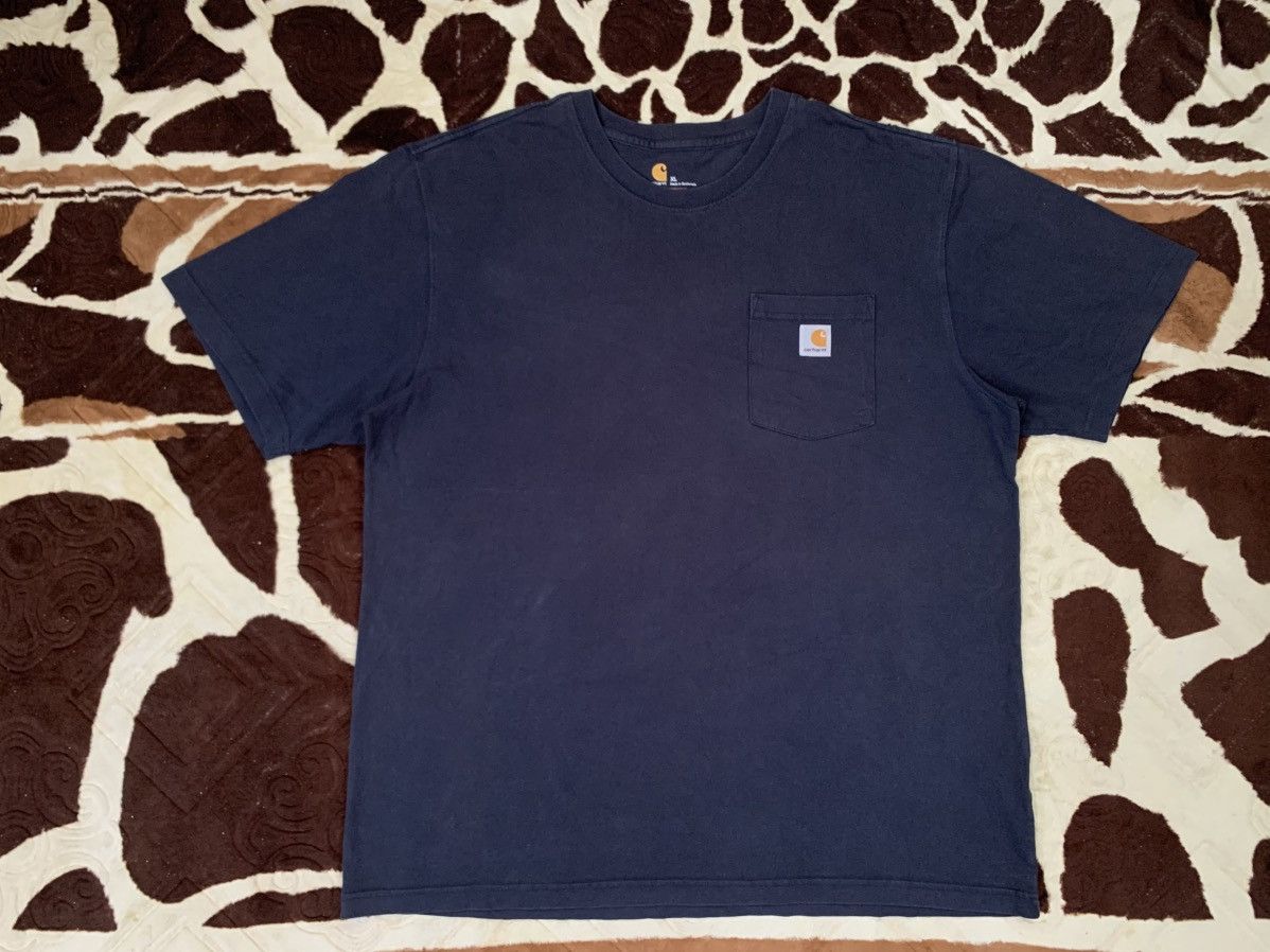 Carhartt LAST DROP#Carhartt Plain Single Pocket Original Fit Size US XXL / EU 58 / 5 - 1 Thumbnail