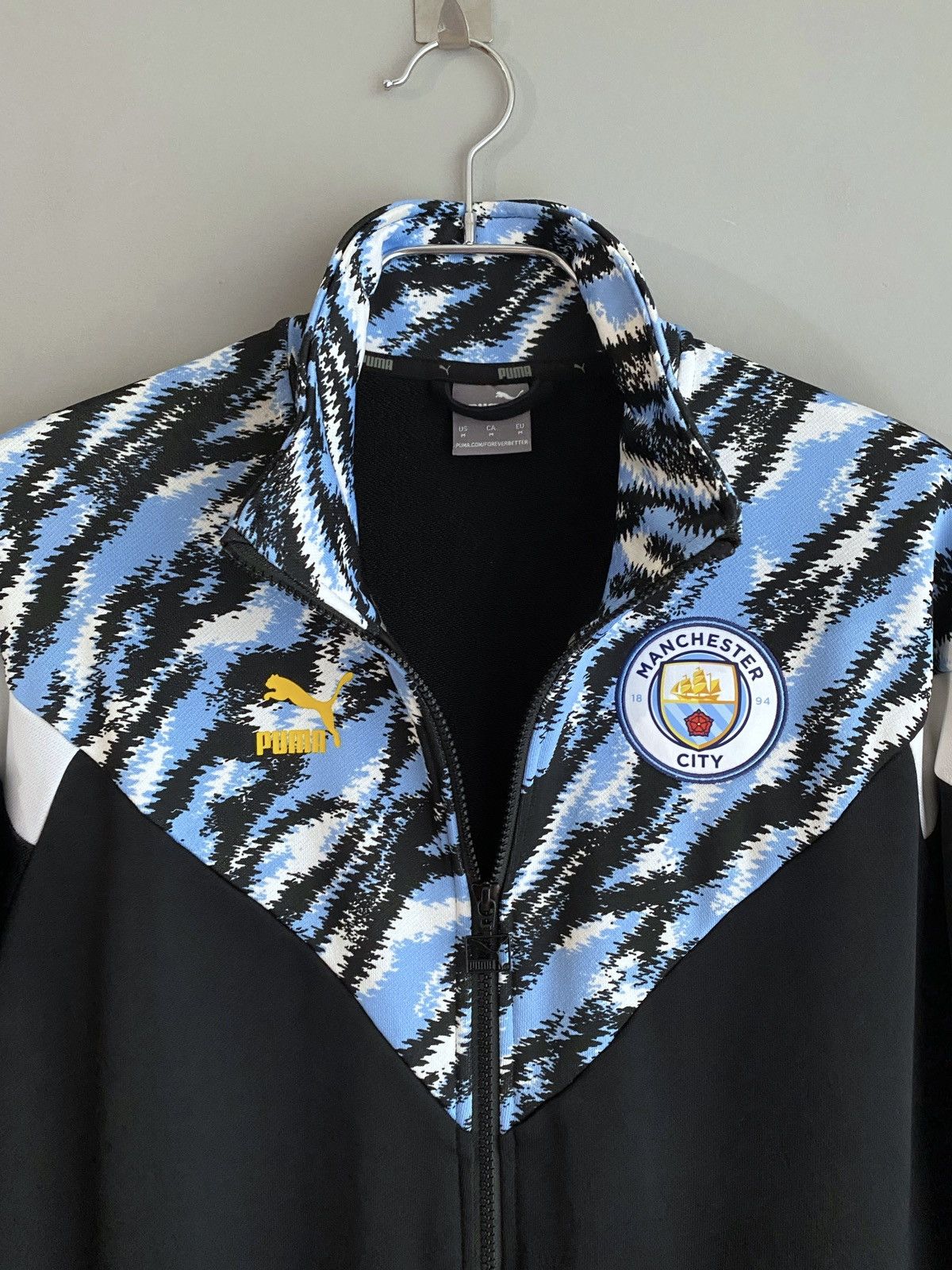 Puma Puma FC Manchester City Men's Soccer Track Jacket, Size M Size US M / EU 48-50 / 2 - 10 Thumbnail