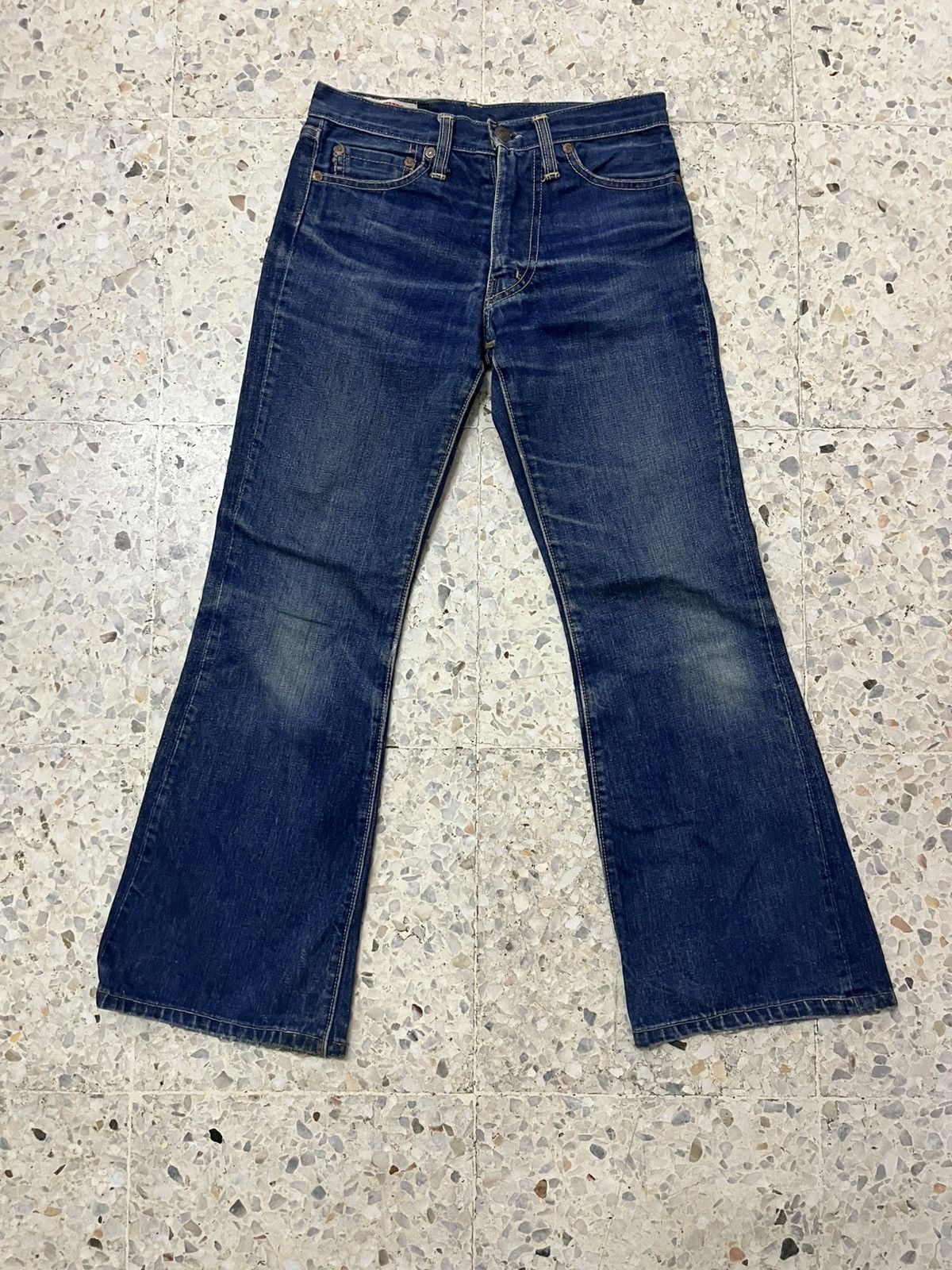 Edwin × Vintage Vintage flare bell bottom bootcut jeans Edwin zipper scovill Size US 26 / EU 42 - 1 Thumbnail
