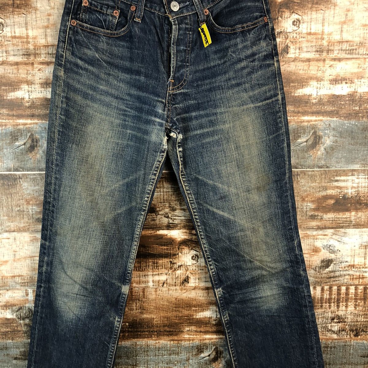 Levi's 501 Levis faded vintage Denim Pants #A2156 Size US 27 - 5 Thumbnail