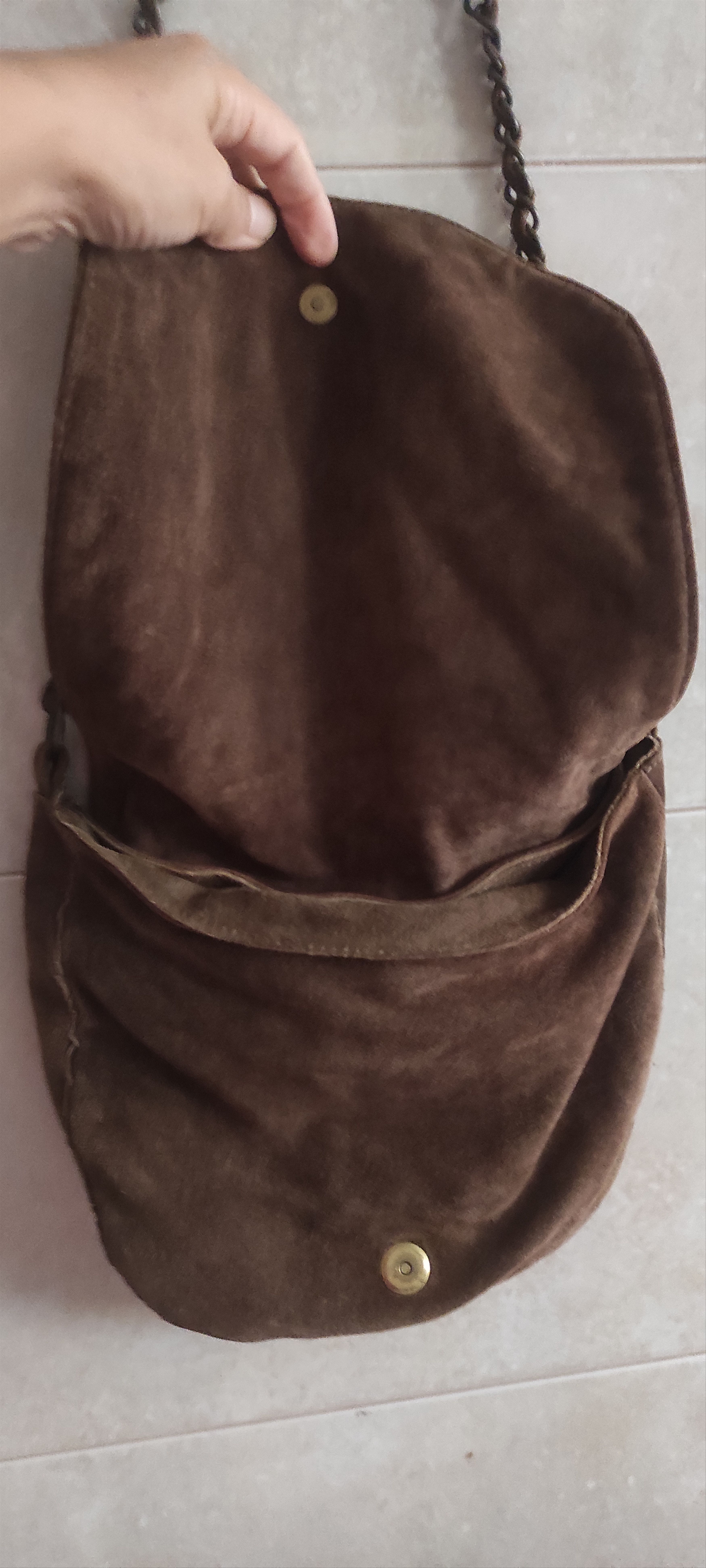 Massimo Dutti Massimo Dutti Sequins Suede Leather Shoulder Bag Size ONE SIZE - 22 Thumbnail
