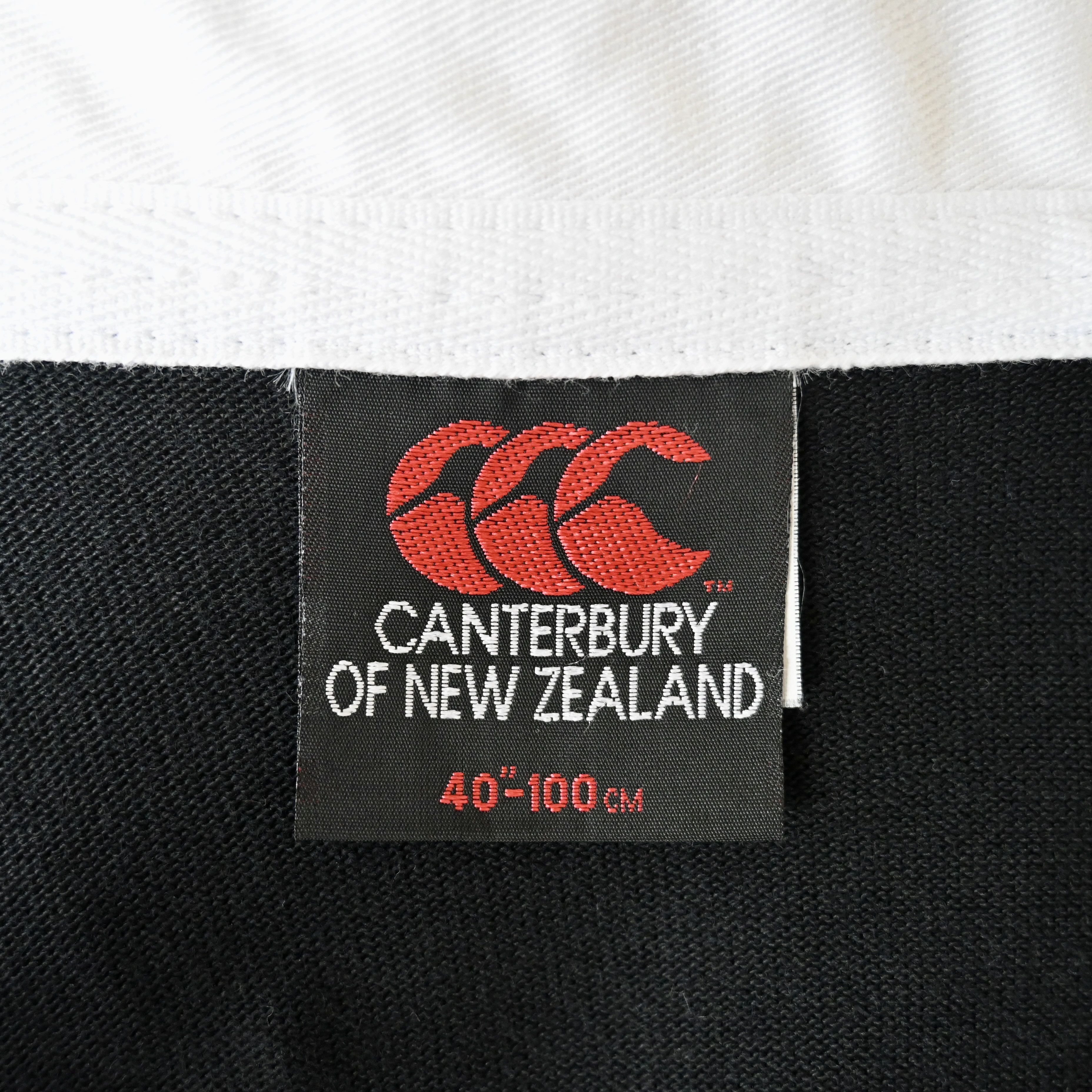 Canterbury of New Zealand VTG 1990-92 Canterbury x New Zealand All Blacks rugby shirt Size US M / EU 48-50 / 2 - 10 Thumbnail
