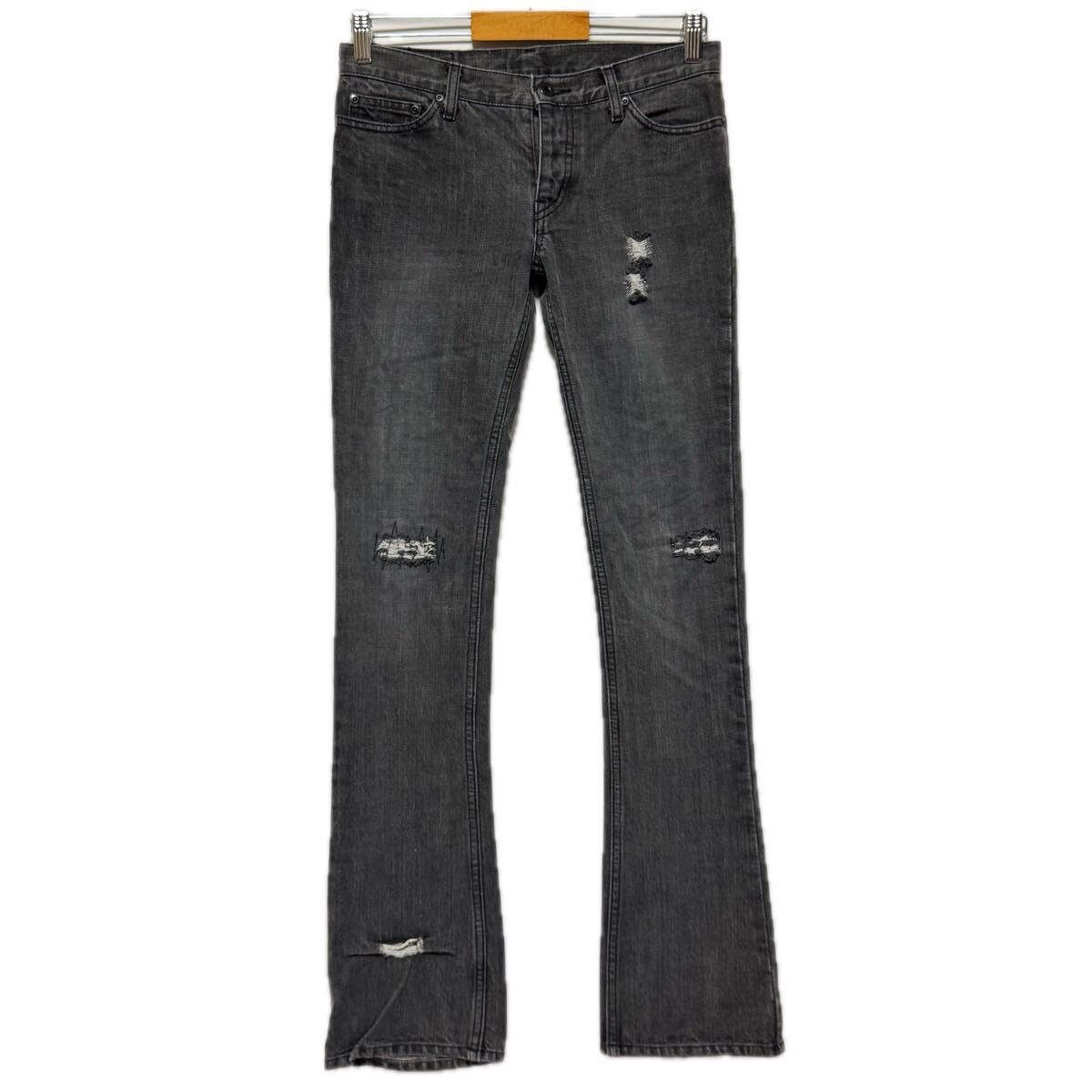 パンツ Hysteric Glamour bootcut 00s archive Hysteric Glamour Hysteric Glamour Hysterics Bootcut Black/Grey