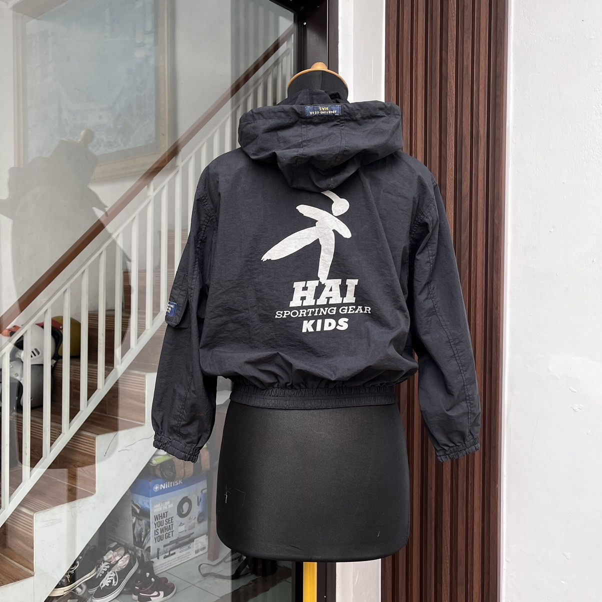 Hai Sporting Gear Issey Miyake Hai Sporting Gear Croped Jacket