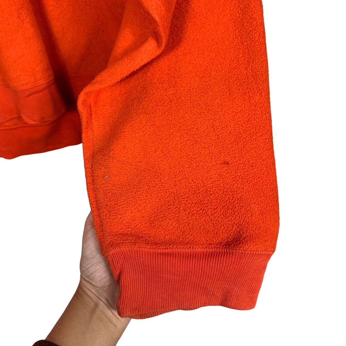 Gap GAP Big Logo Pullover Fleece Orange Hoodies #1596-C71 Size US L / EU 52-54 / 3 - 9 Thumbnail