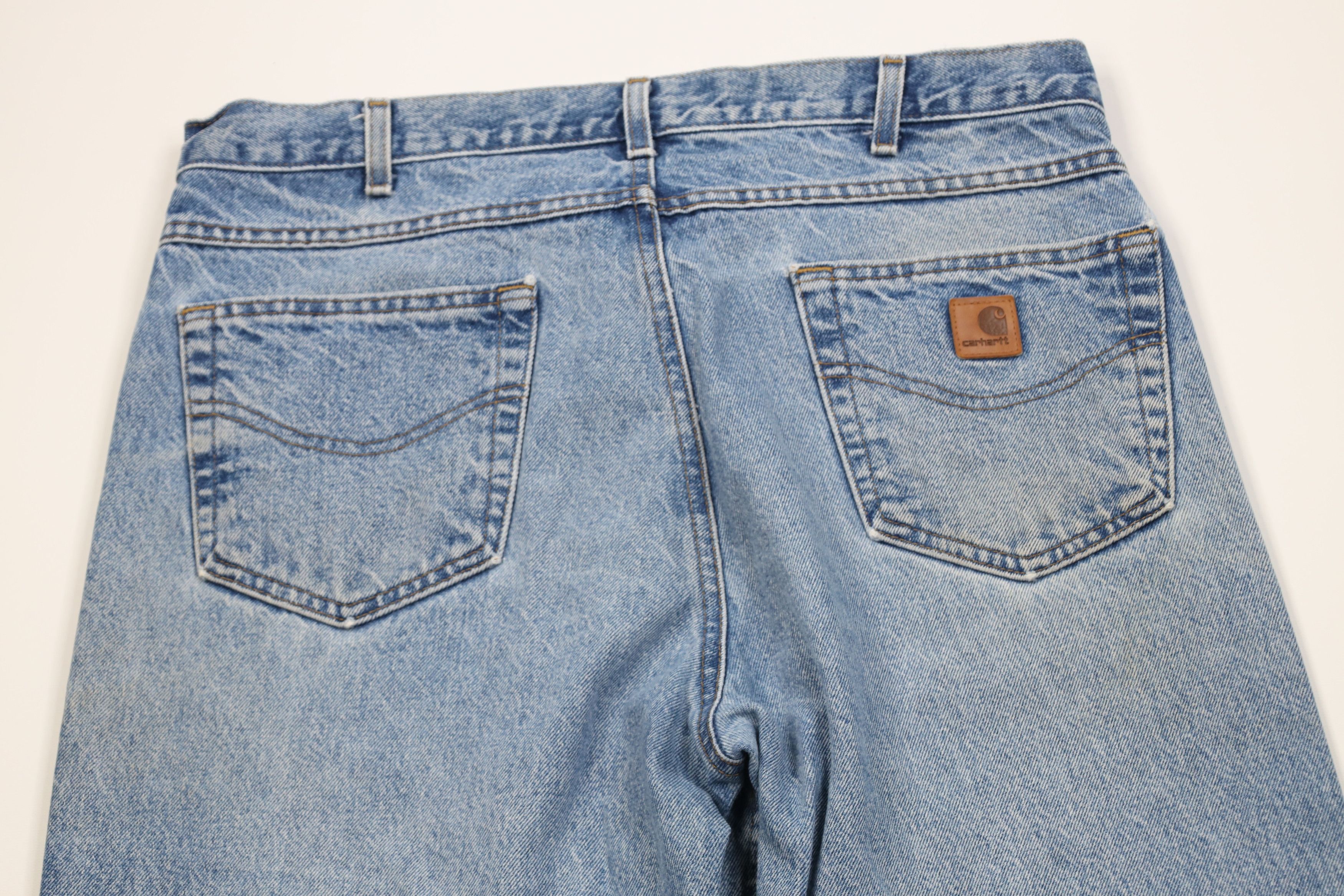 Carhartt Vintage Y2K Carhartt Relaxed Fit Denim Jeans Blue Cotton Size US 36 / EU 52 - 11 Thumbnail