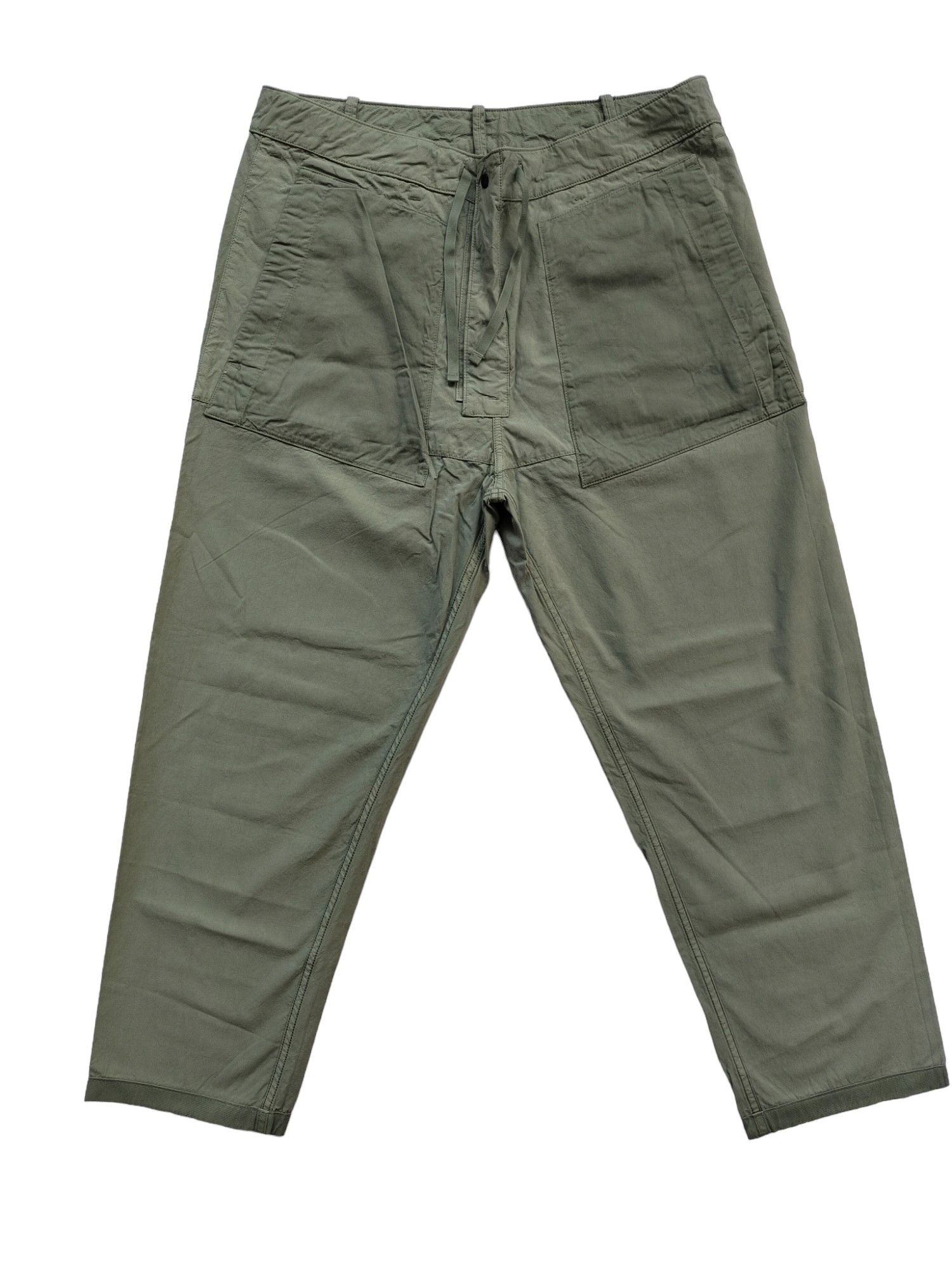 Stone Island Stone Island Reversible Light Army Green Cropped Pants Size US 32 / EU 48 - 1 Thumbnail