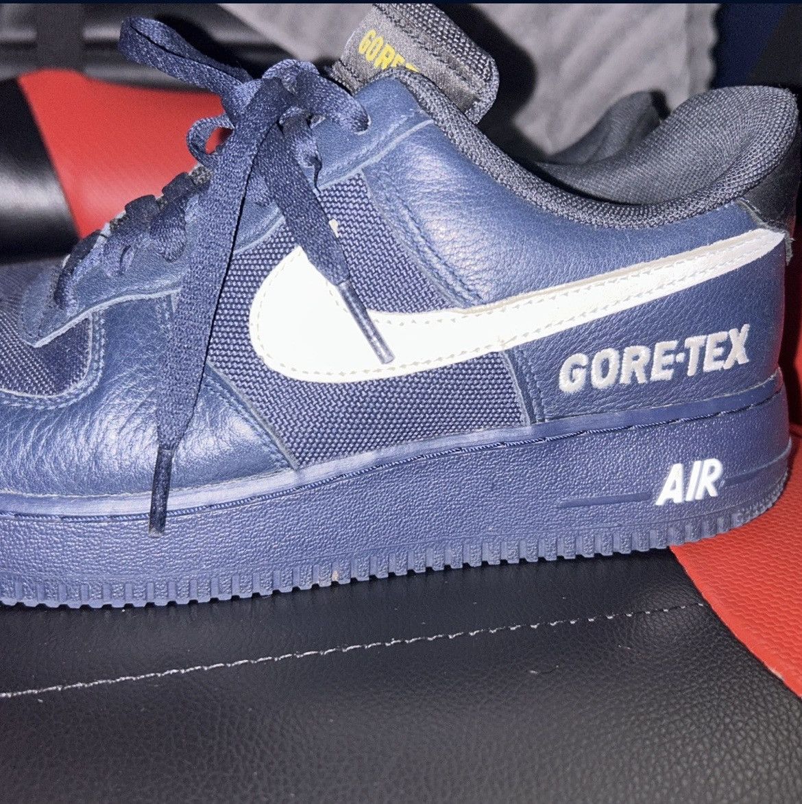 Goretex × Nike Nike af1 gore tex navy Size US 7 / EU 40 - 1 Thumbnail
