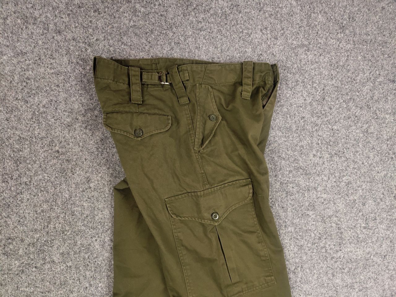 Japanese Brand Vintage Heavyweight Combat Military Green Cargo Army Pants Size US 32 / EU 48 - 11 Thumbnail