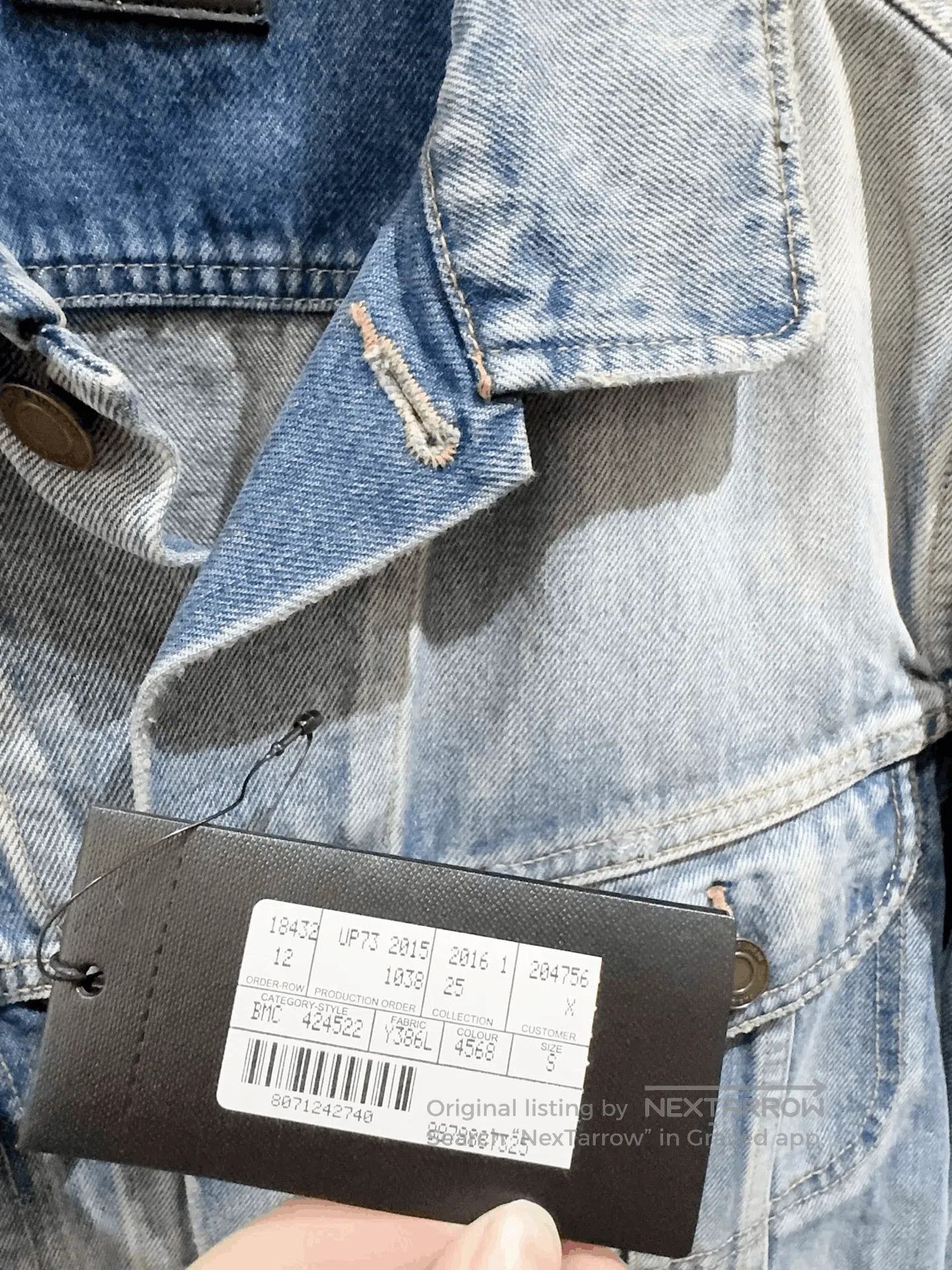 Saint Laurent Paris Saint Laurent SLP Denim Jacket. Size US S / EU 44-46 / 1 - 2 Thumbnail