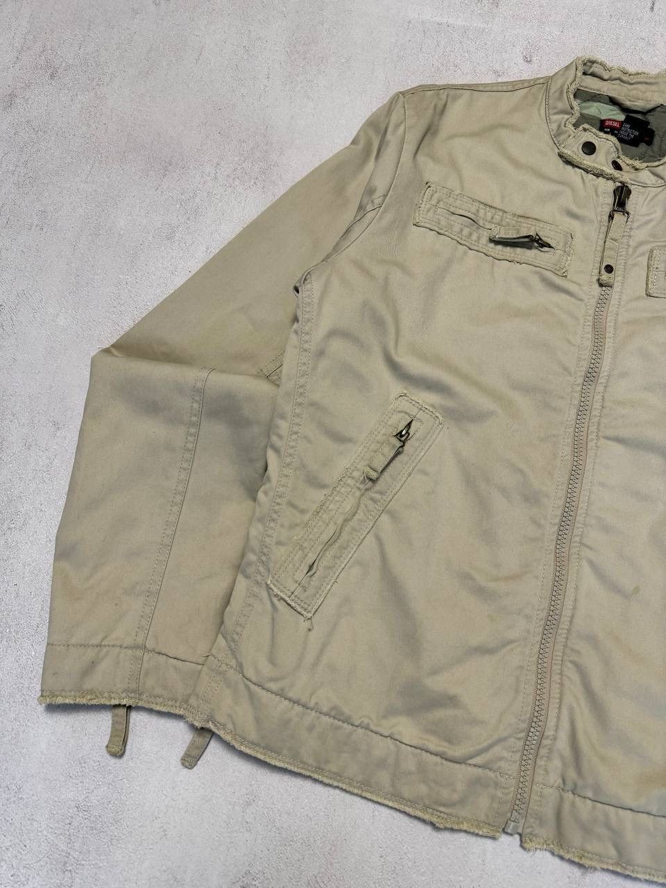 Diesel Vintage Diesel Denim Jacket Active Bomber Baggy Y2K 90s Size US L / EU 52-54 / 3 - 4 Thumbnail