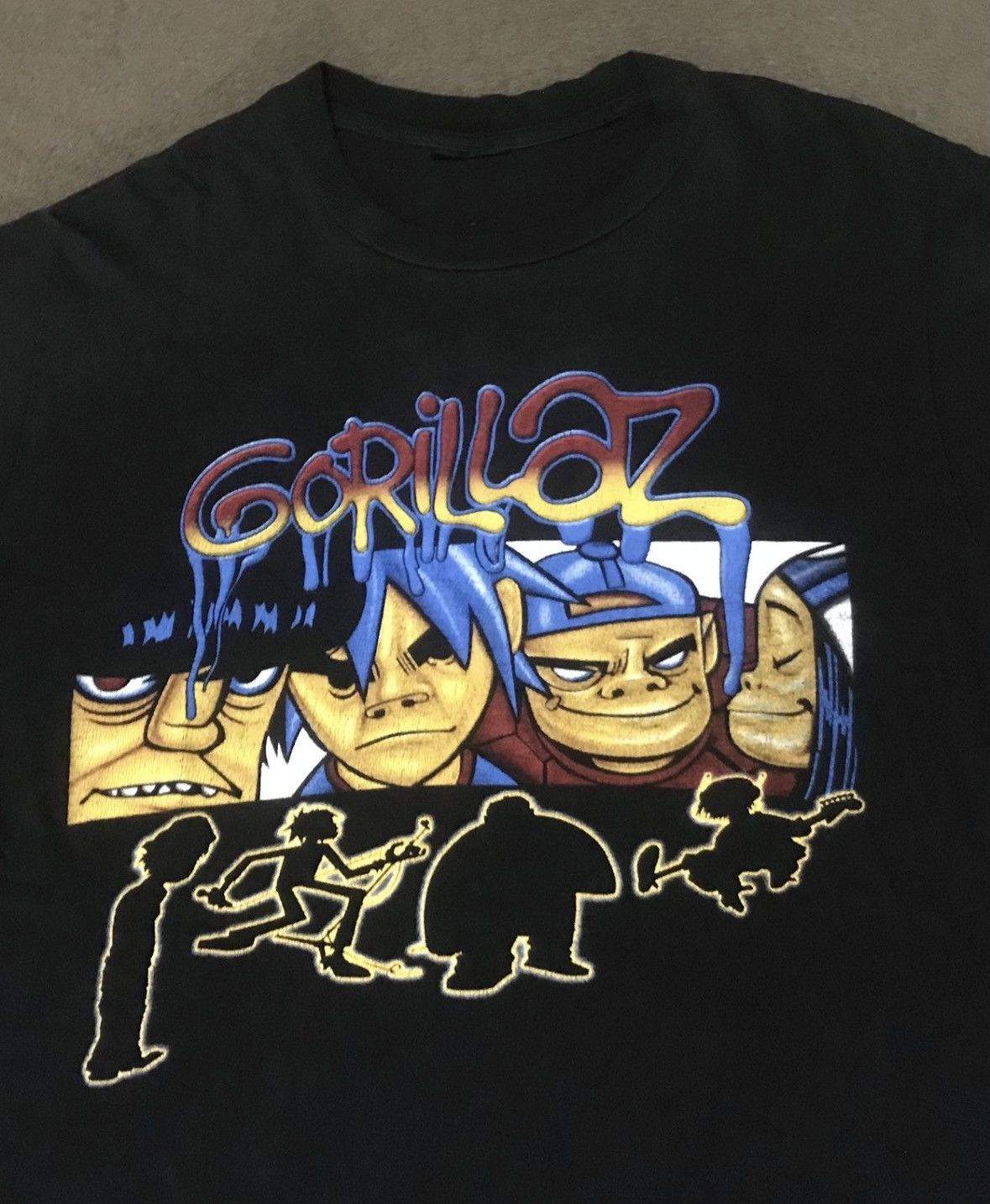 Band Tees Vintage 90s Gorillaz shirt,Blur,Oasis Size US L / EU 52-54 / 3 - 2 Thumbnail