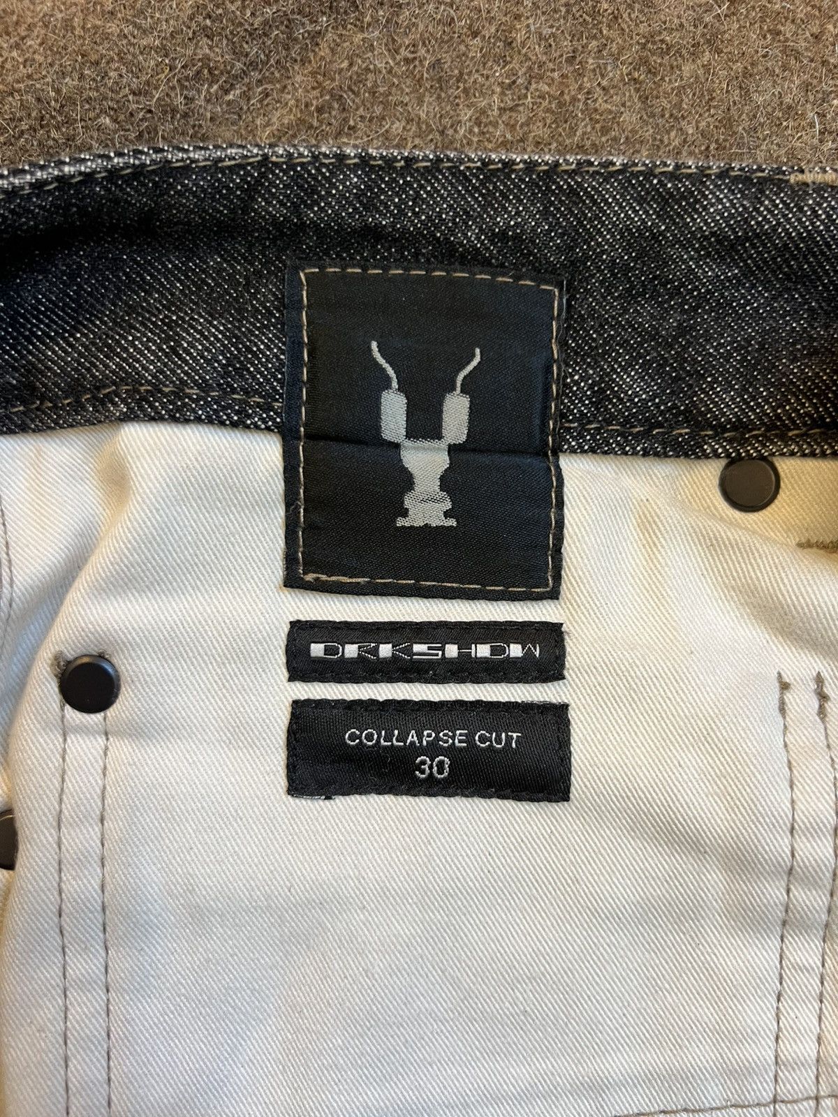Rick Owens Rick Owens FW19 MIJ Collapse Cut Size US 30 / EU 46 - 9 Thumbnail