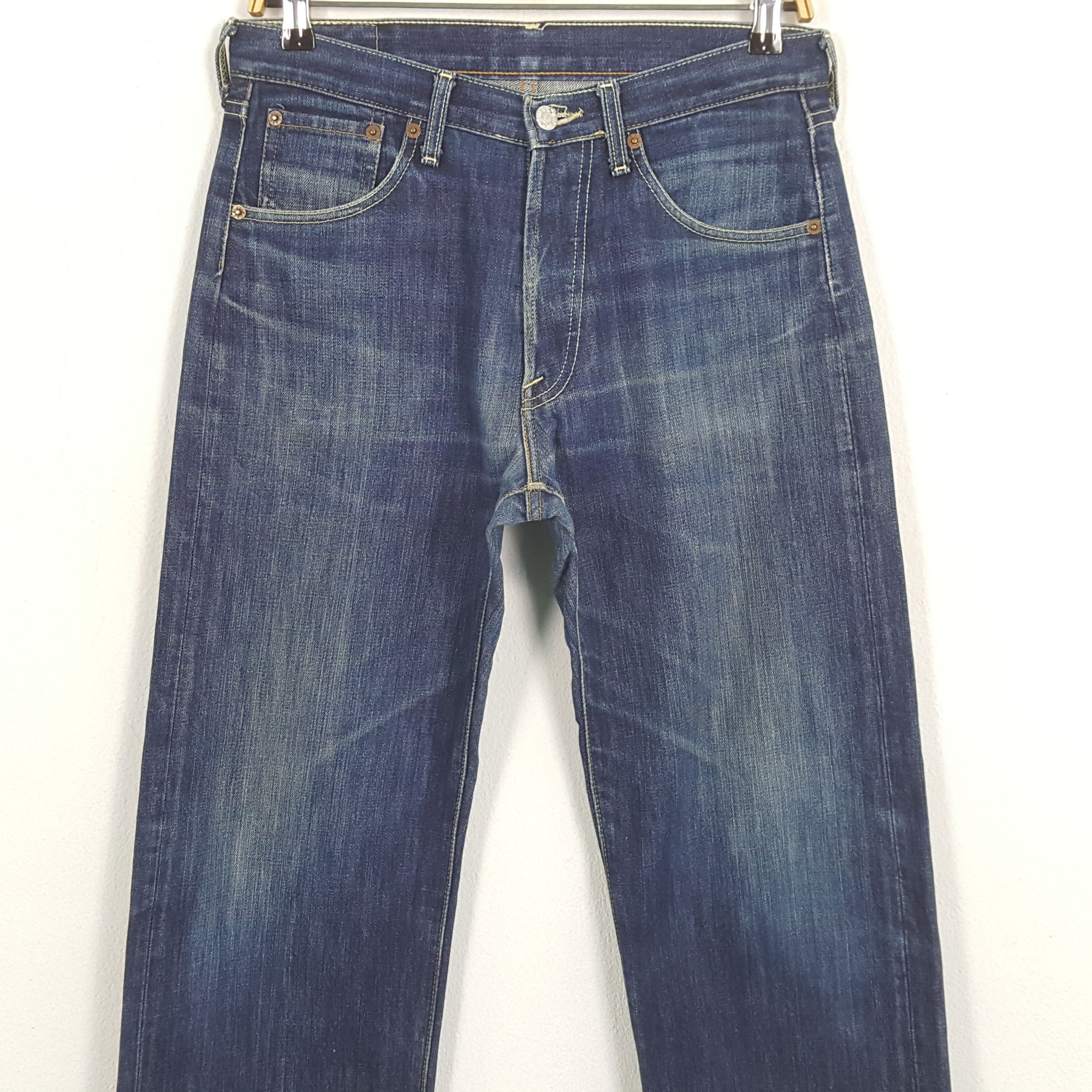 Evisu × Japanese Brand × Vintage Vintage EVISU Japanese Brand Daicock Custom Style Jeans Size US 31 - 5 Thumbnail