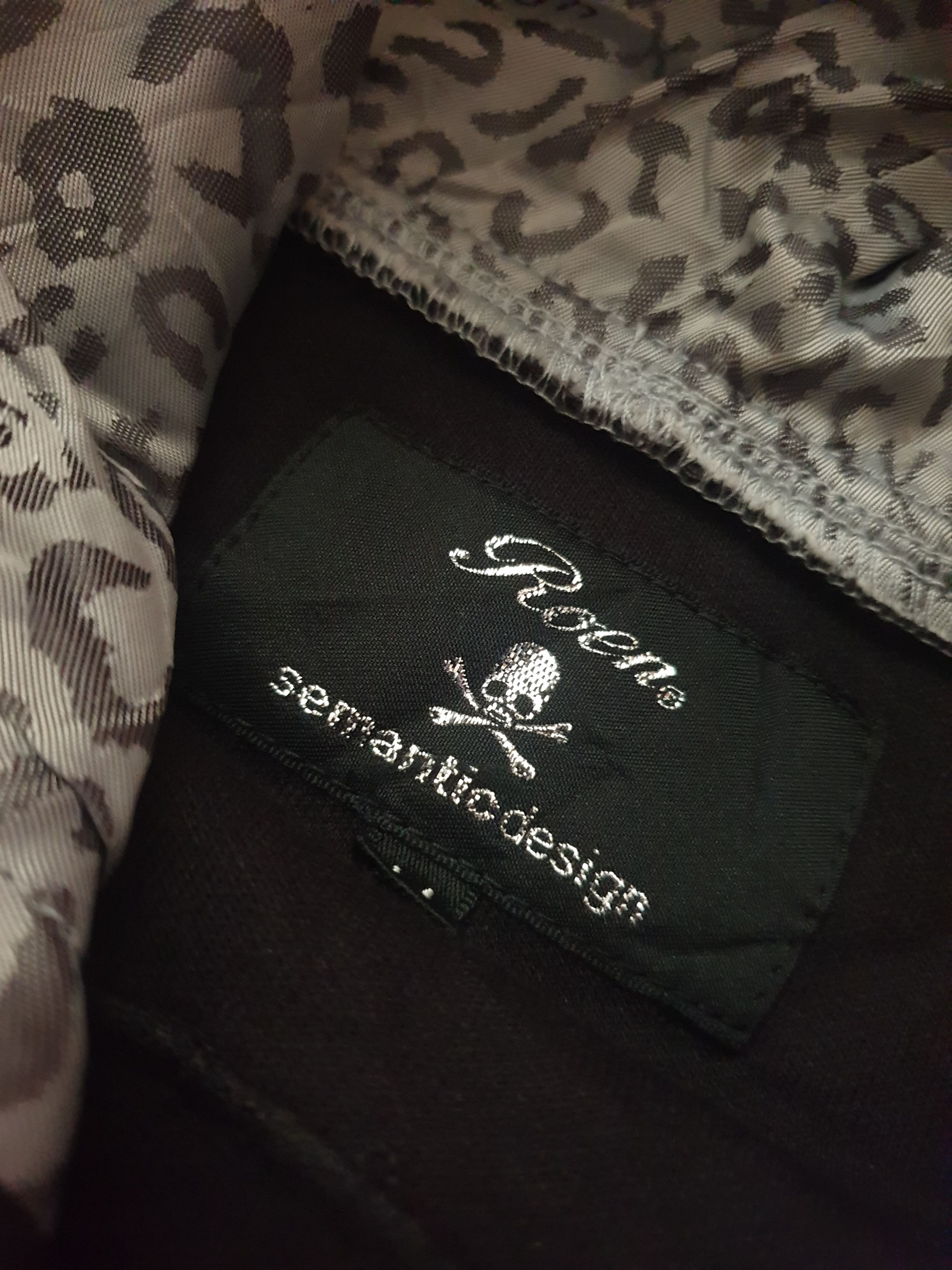 Roen 🔥Roen x Semantic design skull vest Size US M / EU 48-50 / 2 - 2 Thumbnail