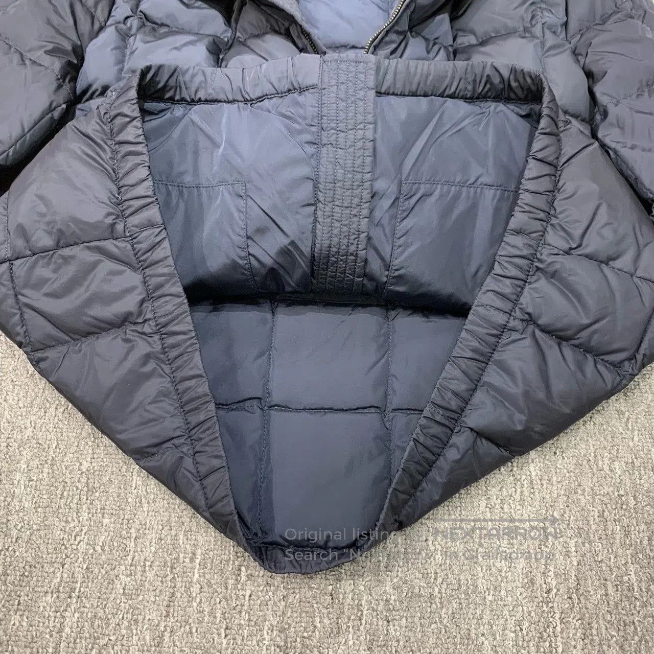 Prada prada deep blue puffer jacket with hood. Size US L / EU 52-54 / 3 - 9 Thumbnail