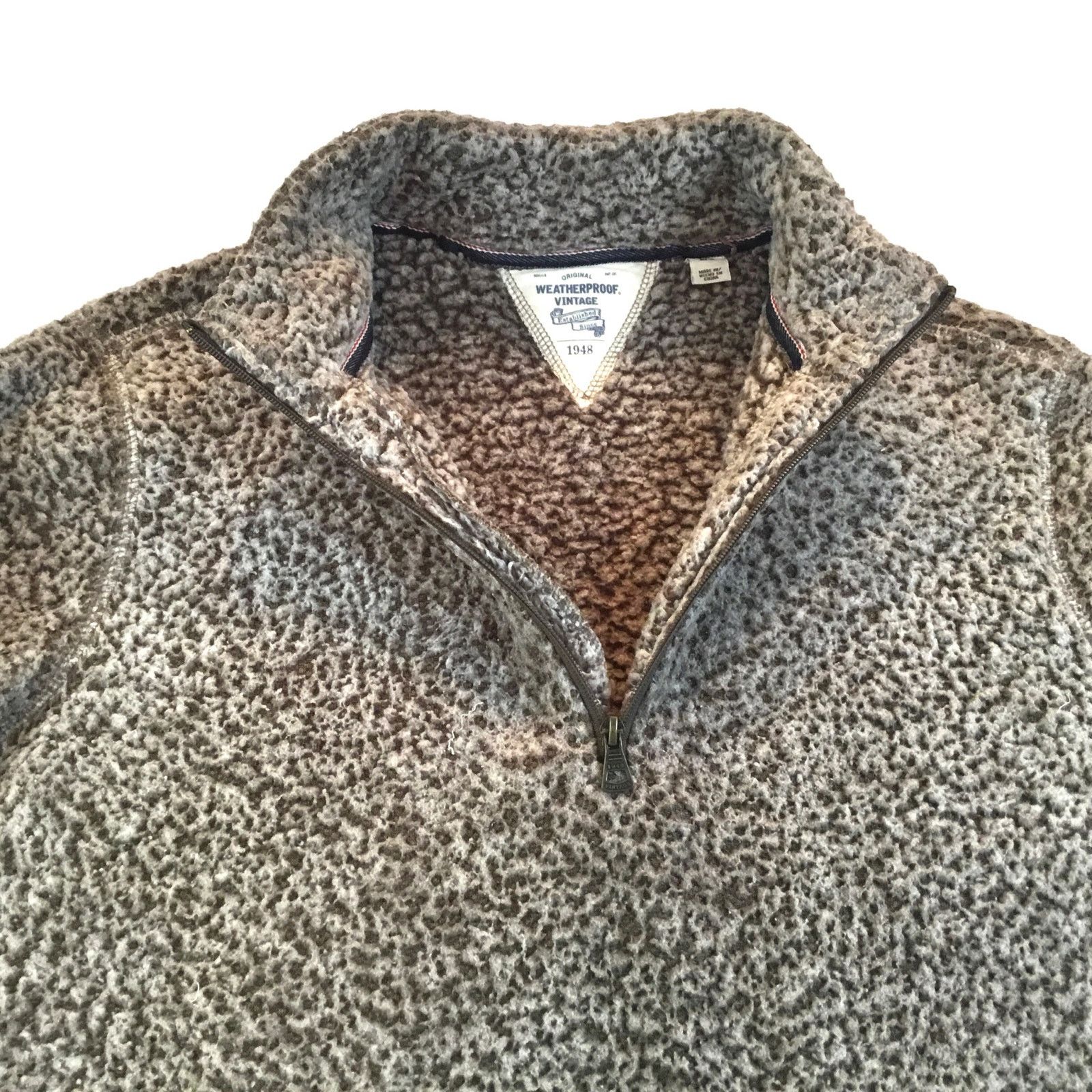 Weatherproof Weatherproof Sweater/Jacket Pullover 1/4 Zip Large Size L / US 10 / IT 46 - 7 Thumbnail