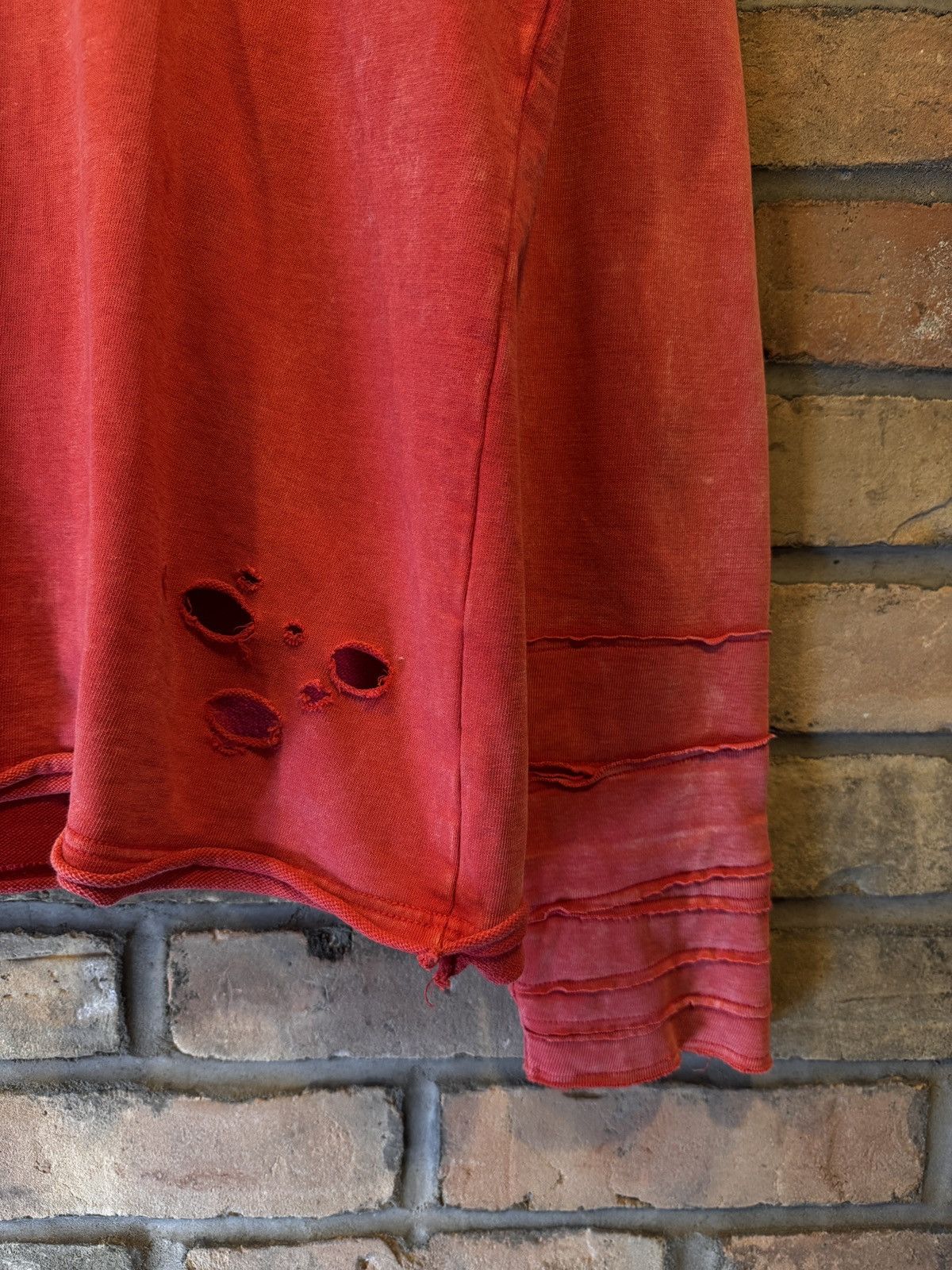 PPFM PPFM Distressed Layered Sleeve Long Sleeve Size US L / EU 52-54 / 3 - 4 Thumbnail