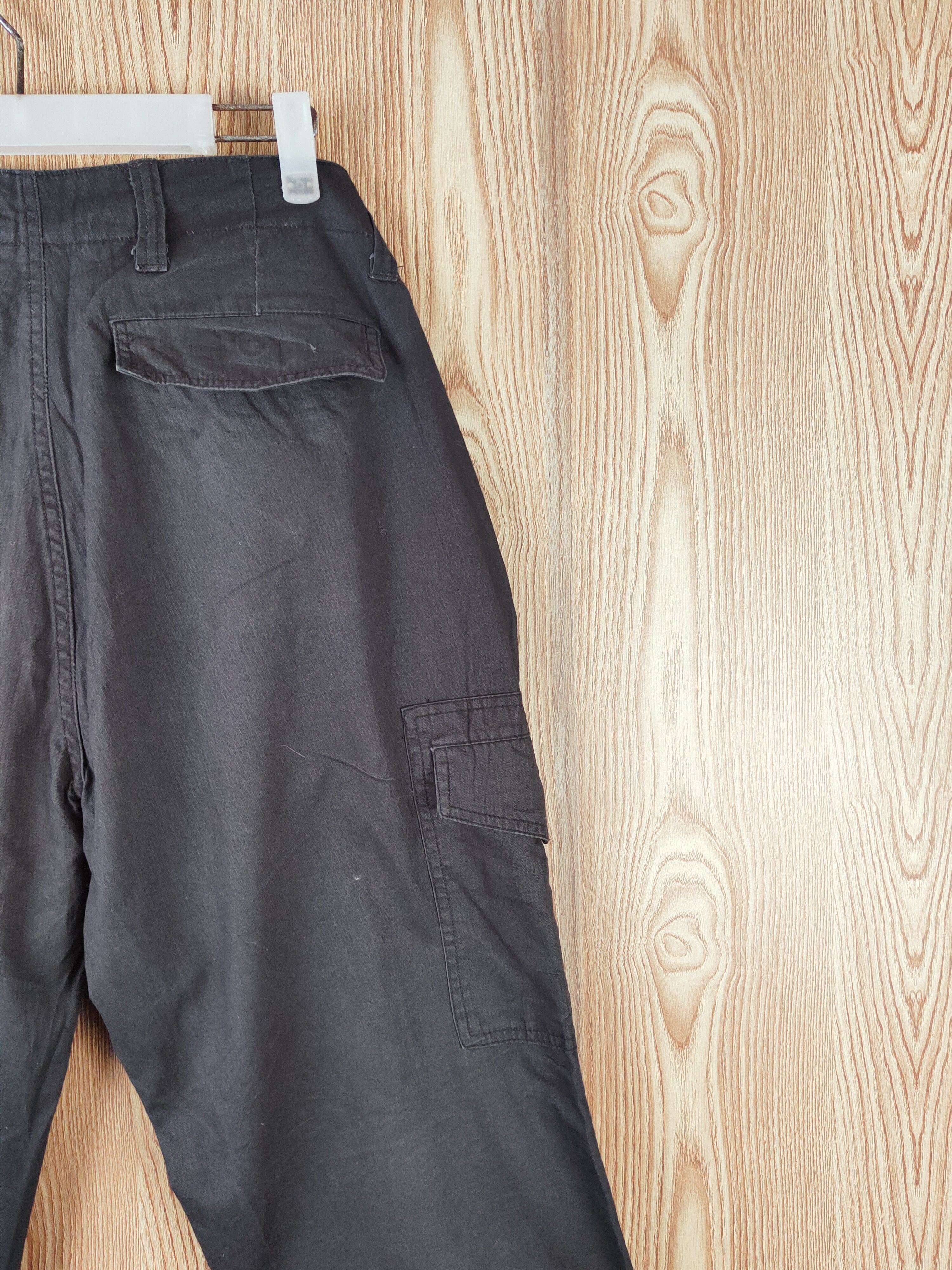Japanese Brand X'tyle Dark Brown Multipocket Tactical Cargo Pants #W436 Size US 33 - 10 Thumbnail