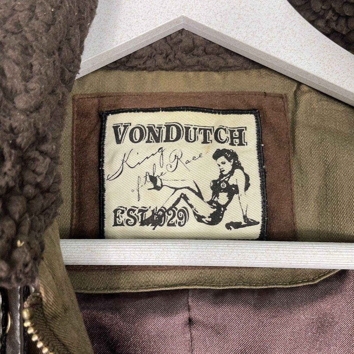Von Dutch 💥VON DUTCH CROP BOMBER JACKET Size S / US 4 / IT 40 - 14 Thumbnail