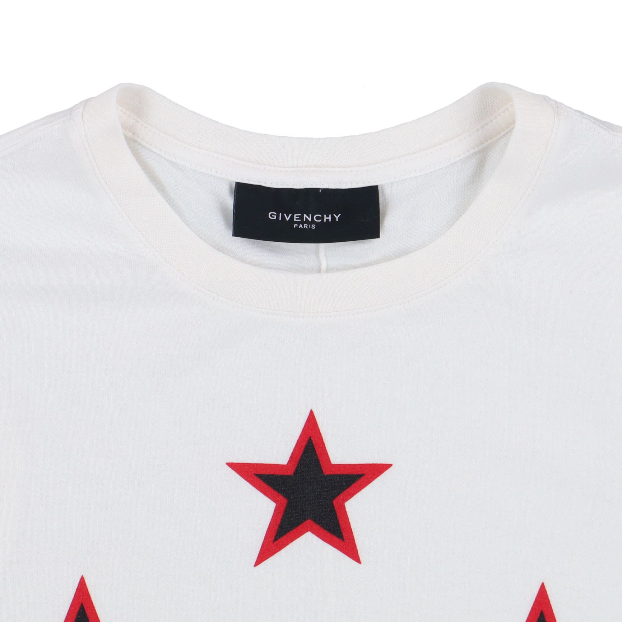 Givenchy White Zombie Stars Layered T-Shirt Size US M / EU 48-50 / 2 - 3 Thumbnail