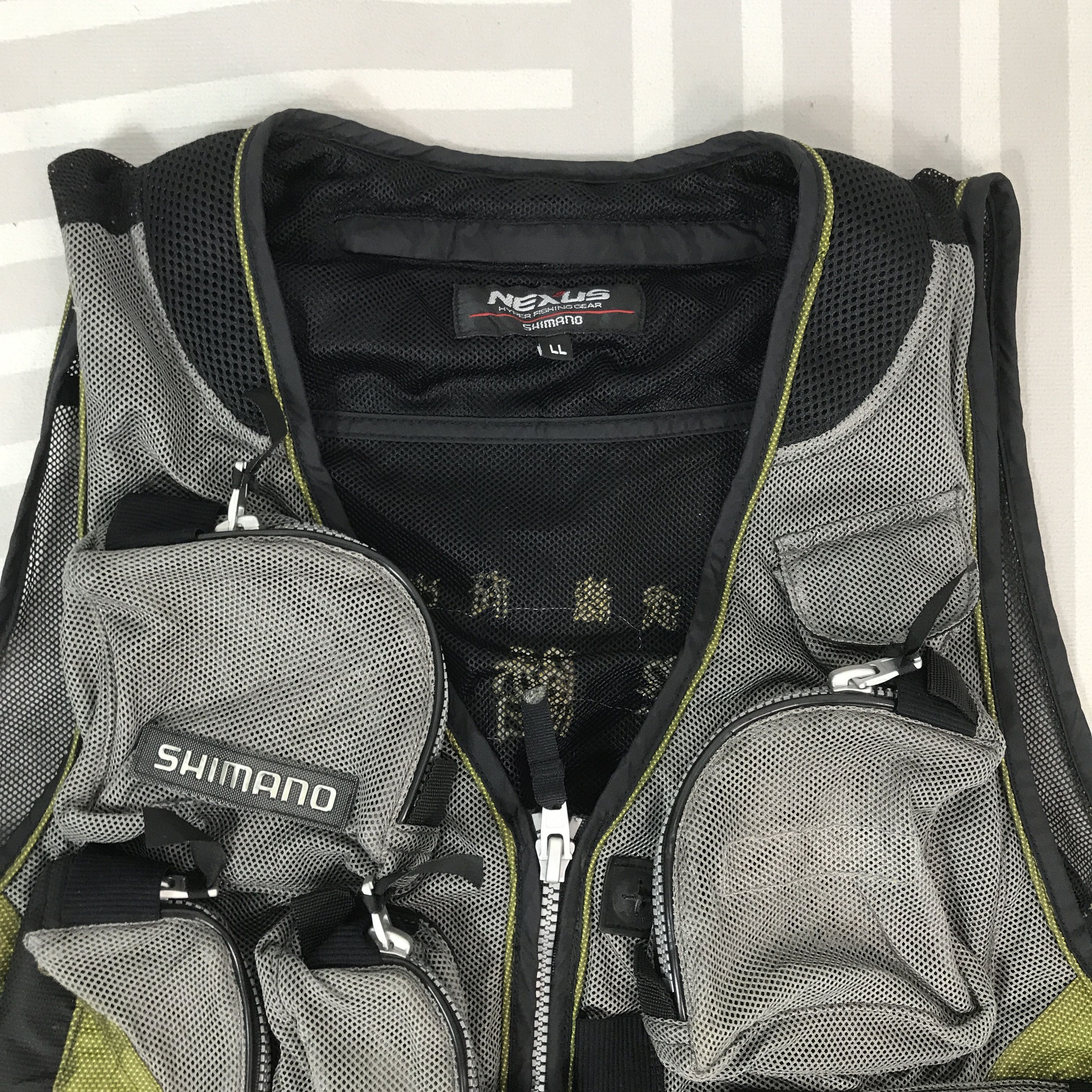 Japanese Brand Vintage Shimano tactical pocket vest Jacket Size US L / EU 52-54 / 3 - 3 Thumbnail