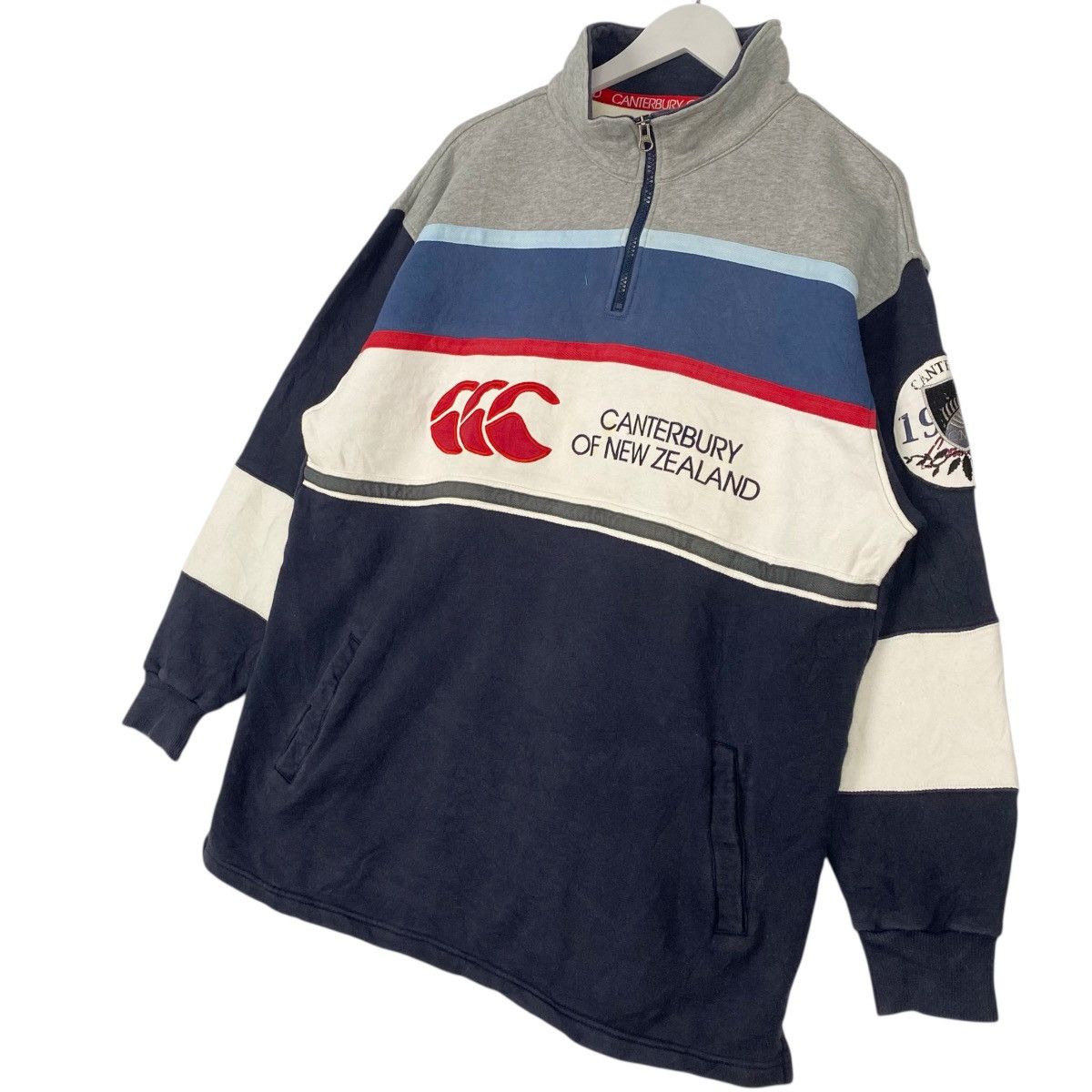 Other Vintage Canterbury Of New Zealand Hoodie Sweater Quartz Gray Size US M / EU 48-50 / 2 - 2 Thumbnail