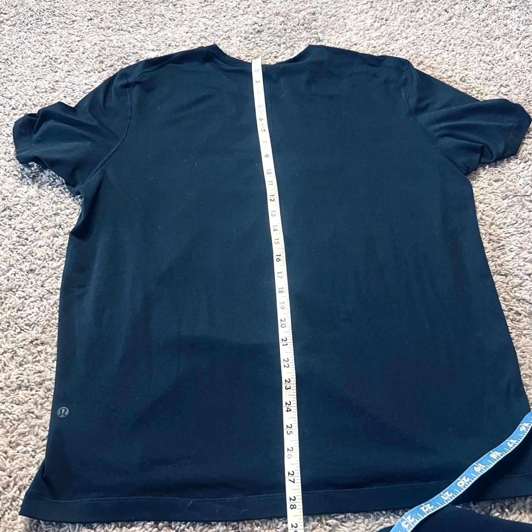 Lululemon Lululemon Navy Swift Workout Athletic Casual Athlesure Yoga T Shirt L Mens Size US L / EU 52-54 / 3 - 4 Thumbnail
