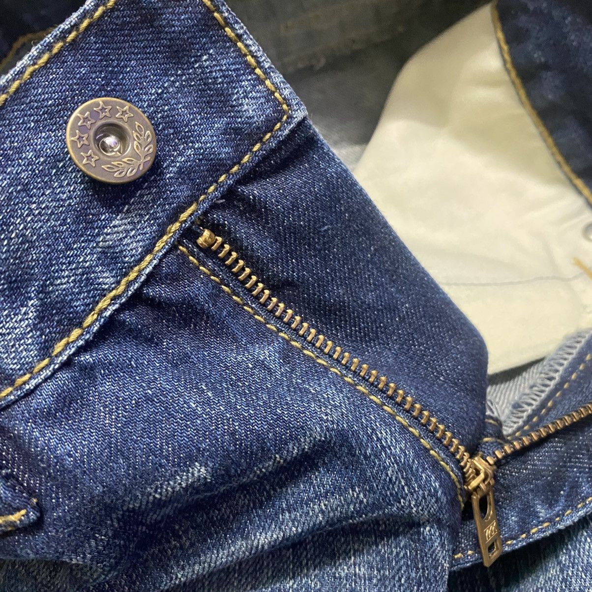 Japanese Brand Japanese Brand Leather Pocket Denim Flare Jeans Size US 27 - 17 Thumbnail