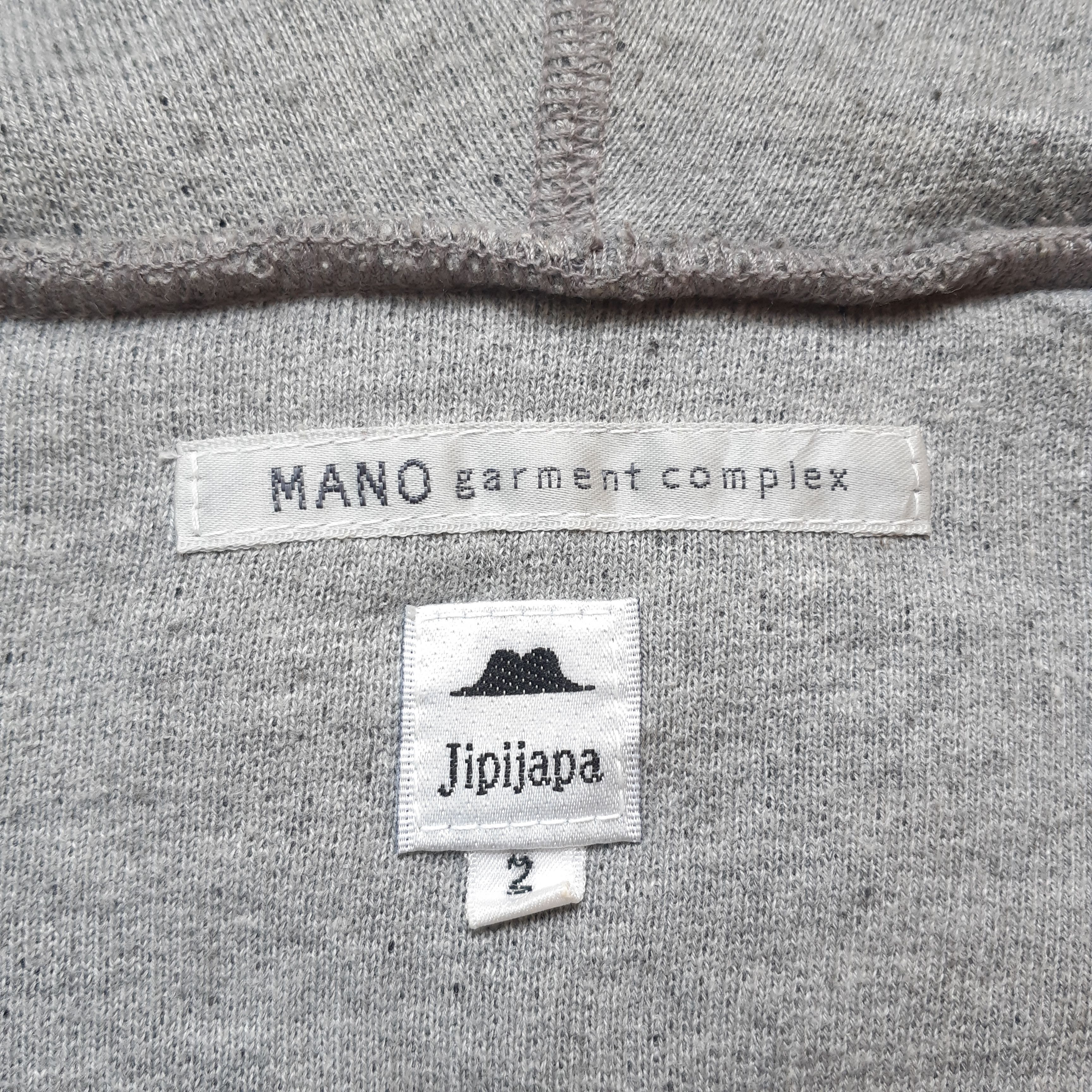Japanese Brand JIPIJAPA X Mano Garment Complex 07AW Zip Hoodie Jacket Size US M / EU 48-50 / 2 - 13 Thumbnail