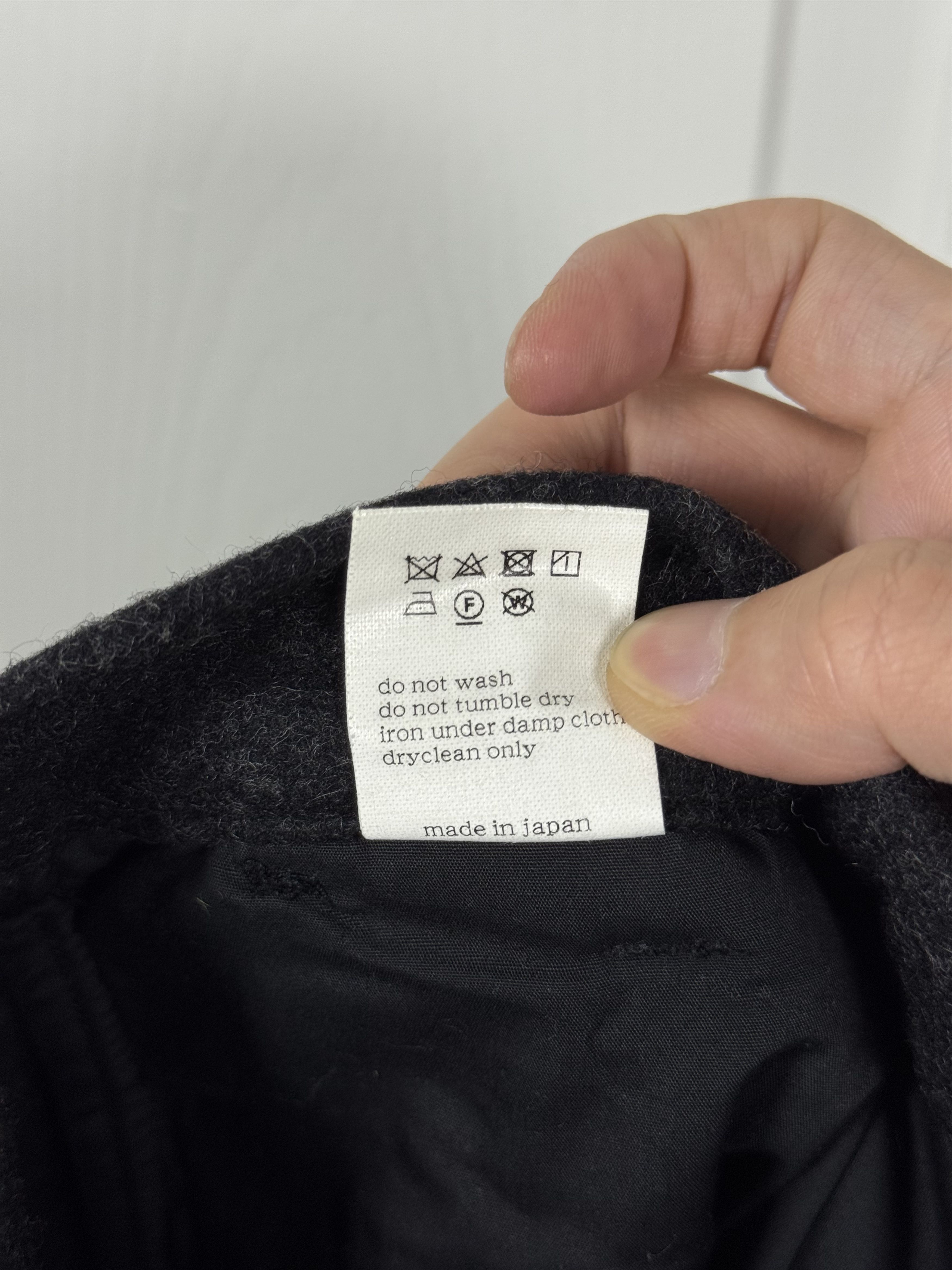 CHCM C'H'C'M' Made in Japan Wool Pant Charcoal XL Size US 36 / EU 52 - 7 Thumbnail