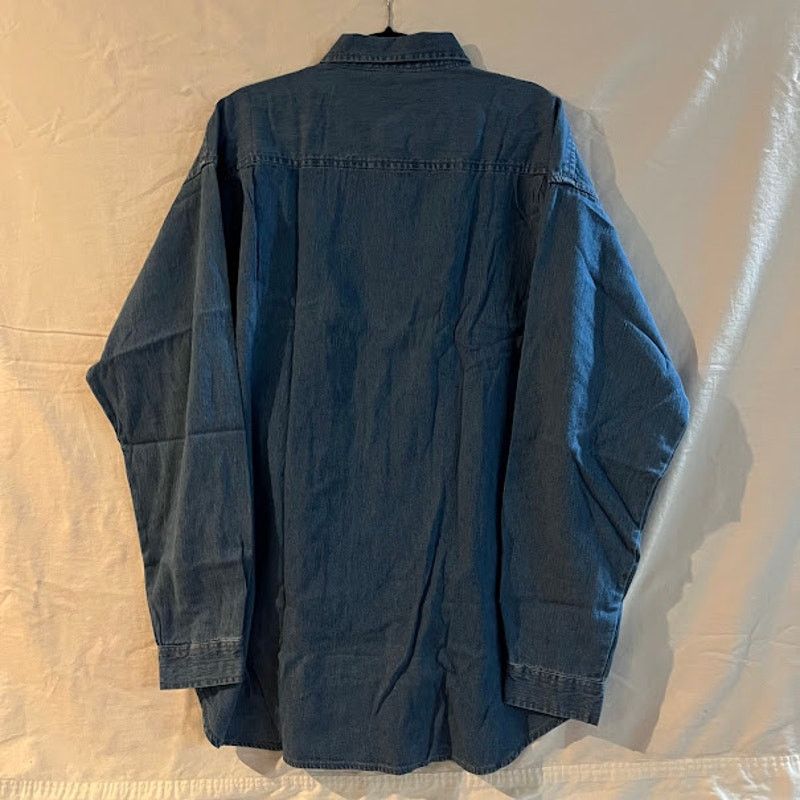Guess Vintage NWT GUESS Jeans USA Shirt Mens Denim 80s Size L Size US L / EU 52-54 / 3 - 2 Thumbnail