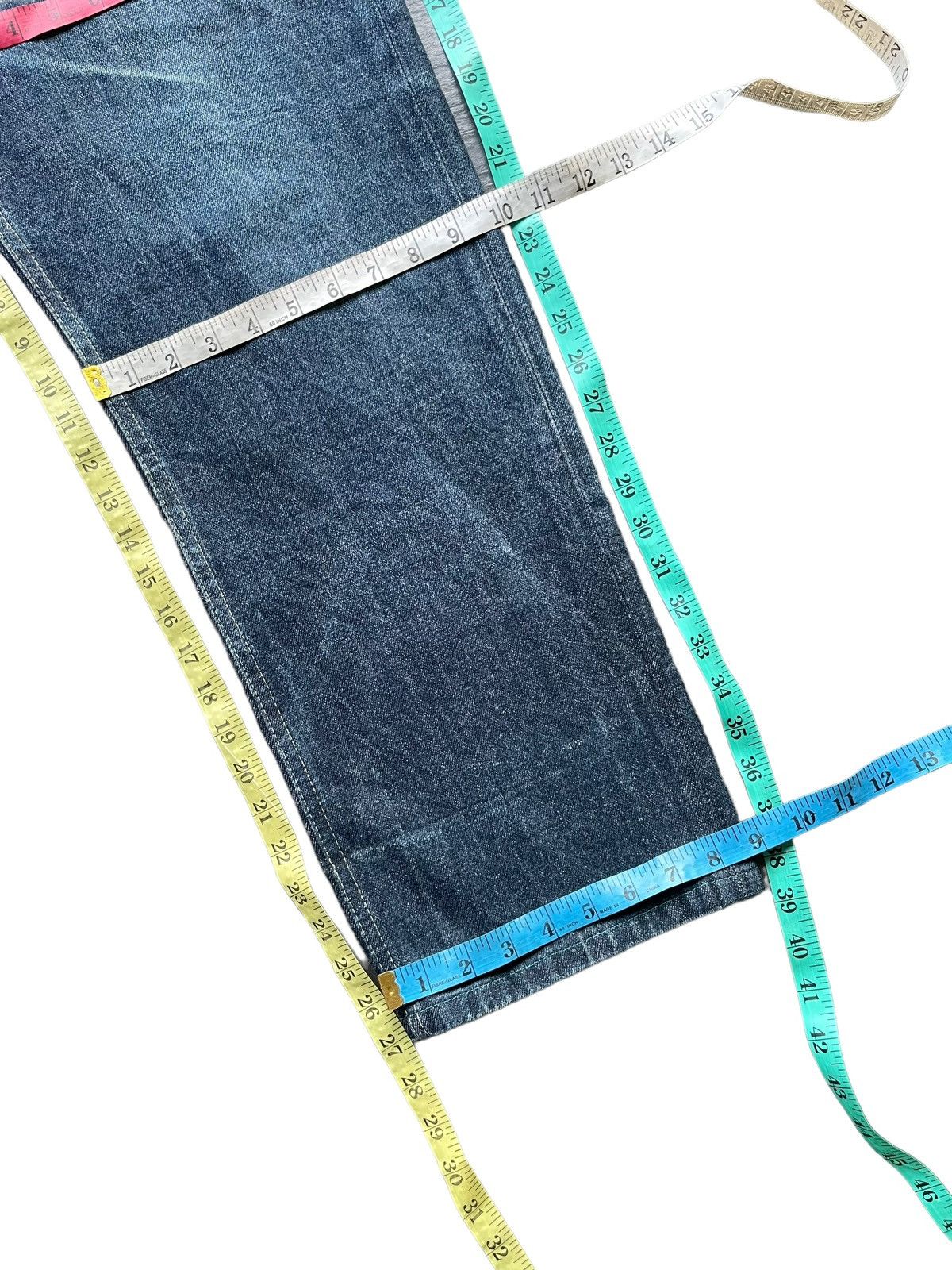 Japanese Brand Japanese Double Steal Denim Size US 35 - 13 Thumbnail