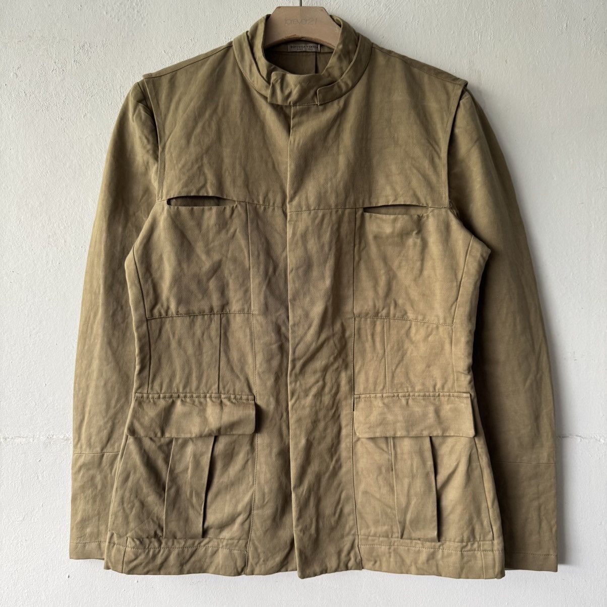 Bottega Veneta Vintage Bottega Veneta Multi Pockets Jacket Size S / US 4 / IT 40 - 2 Thumbnail