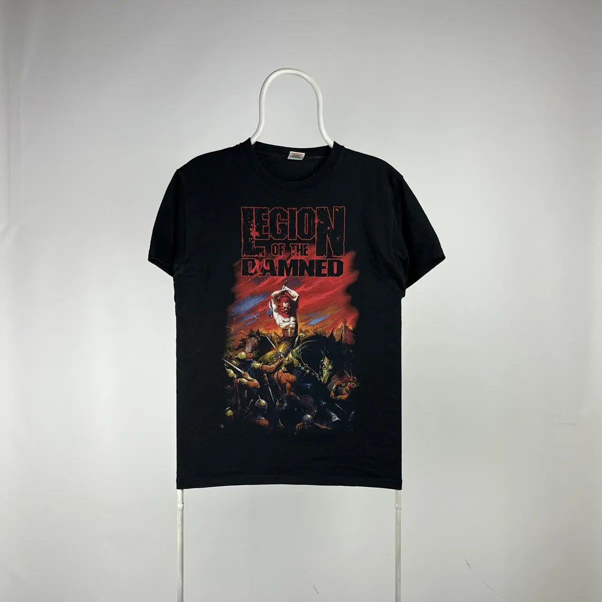 Band Tees Rock T Shirt 4 Blood Bones Death Legion of the Damned Y2K Size US M / EU 48-50 / 2 - 1 Thumbnail