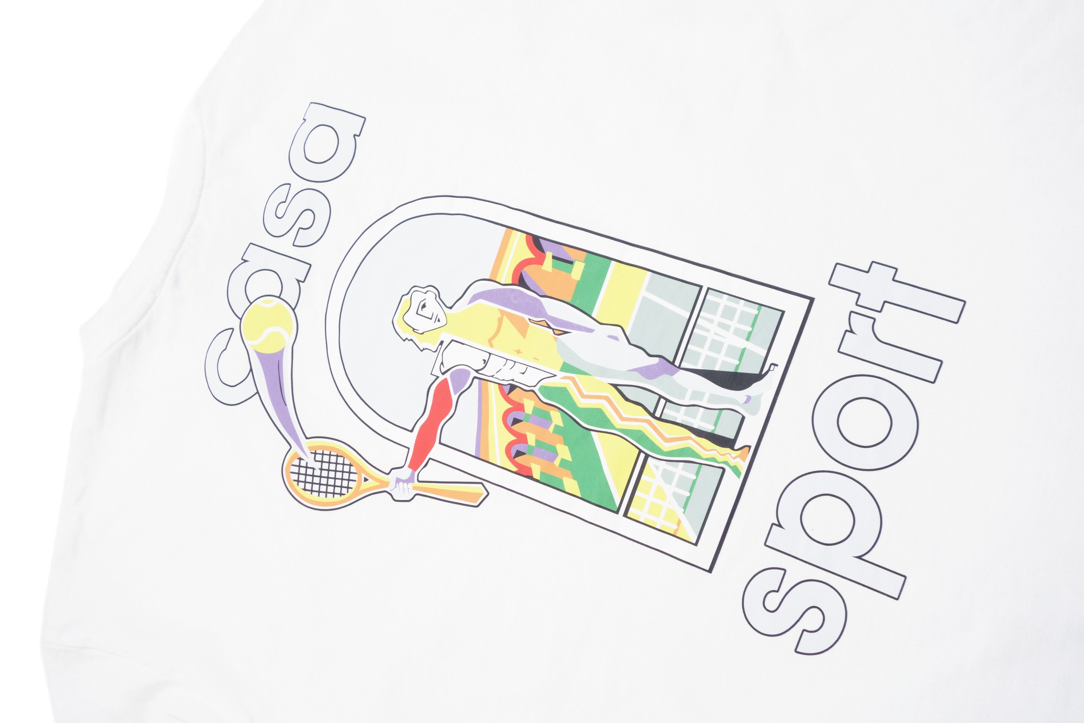 Casablanca Le Jeu Coloré Casasport Graphic T-Shirt Size US L / EU 52-54 / 3 - 4 Thumbnail