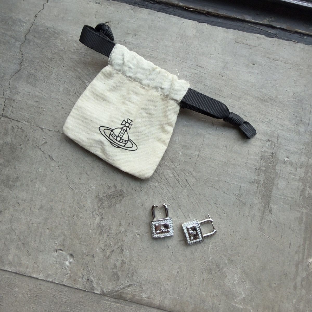 Padlock Earrings