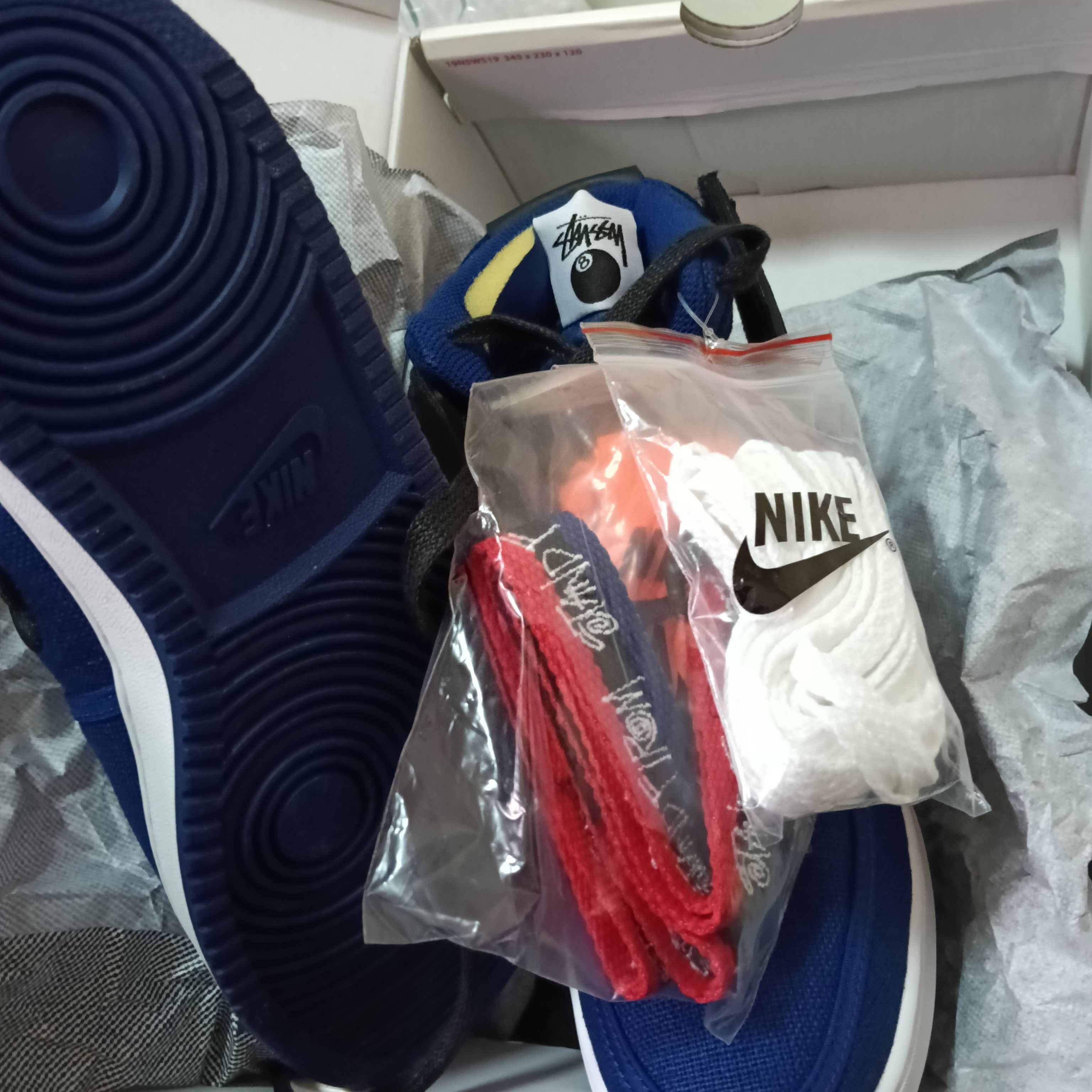 Nike × Stussy NIKE X STUSSY VANDAL HI ROYAL BLUE Size US 9.5 / EU 42-43 - 10 Thumbnail