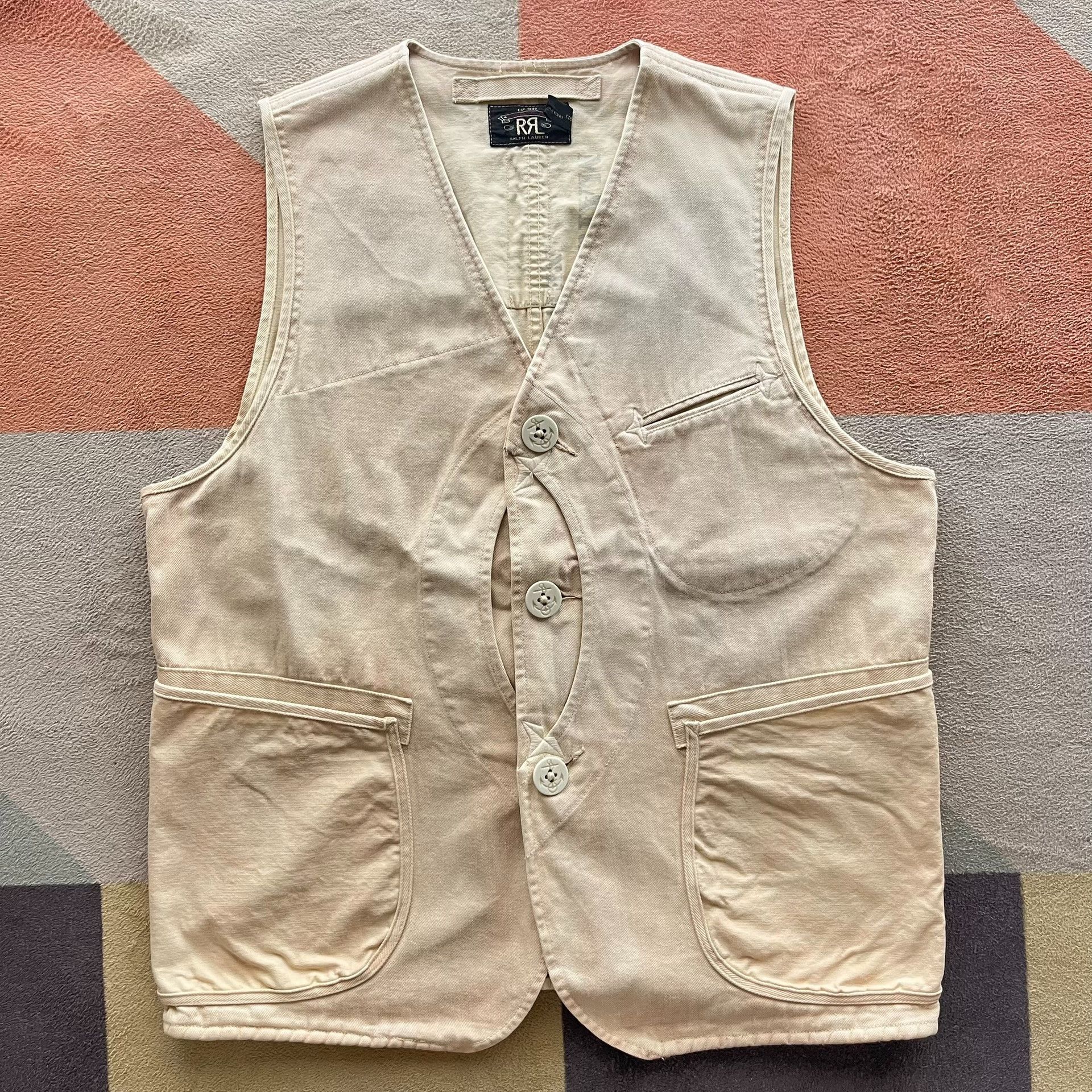 RRL Ralph Lauren RRL Military Hunting Vest Size US M / EU 48-50 / 2 - 1 Thumbnail