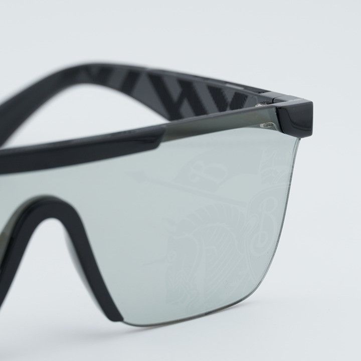 Burberry Burberry BE4480D 300169 Sunglasses Black Square Frame Size ONE SIZE - 6 Thumbnail
