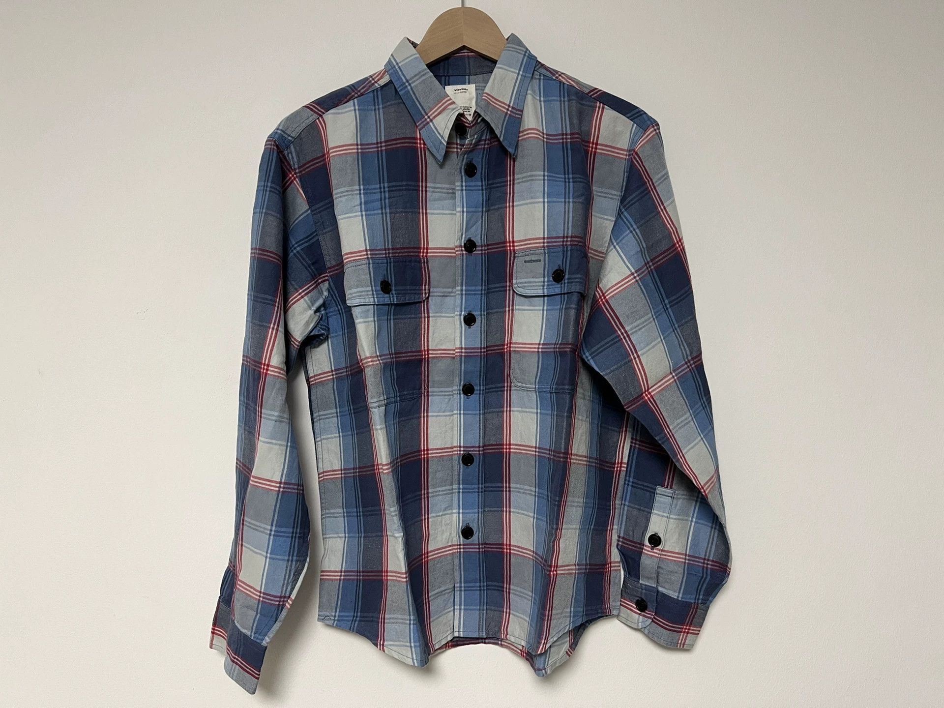 Visvim visvim 19ss handyman shirt l/s check Size US S / EU 44-46 / 1 - 1 Thumbnail