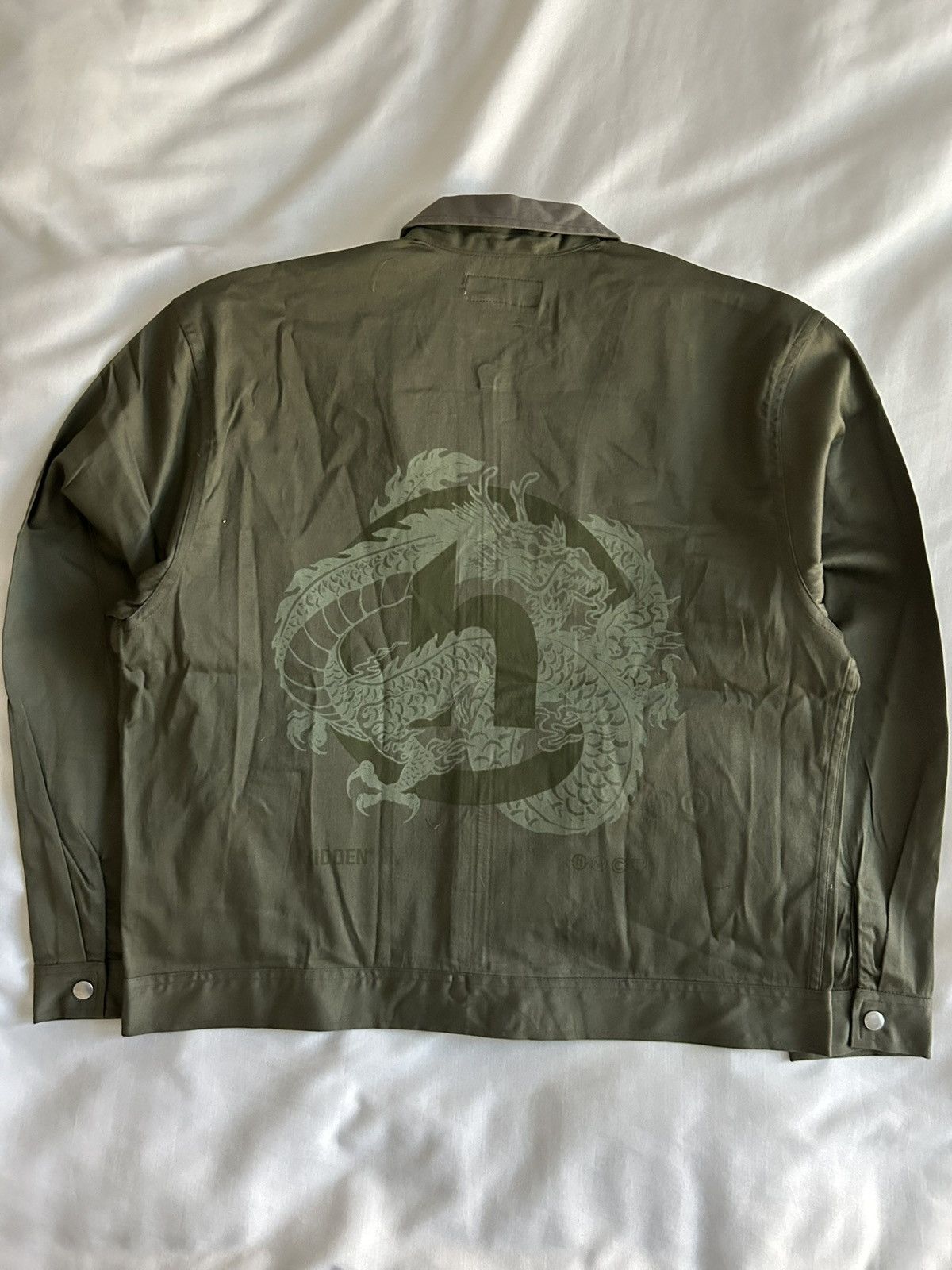 HIDDEN Hidden NY Jacket Dragon Mechanic Olive Made in USA Size US M / EU 48-50 / 2 - 1 Thumbnail