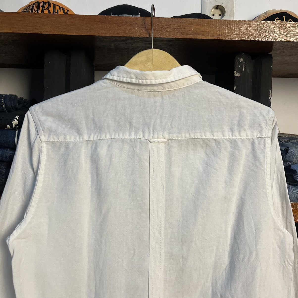 Fred Perry FRED PERRY WHITE ON WHITE BUTTON-UP SHIRT Size US L / EU 52-54 / 3 - 7 Thumbnail