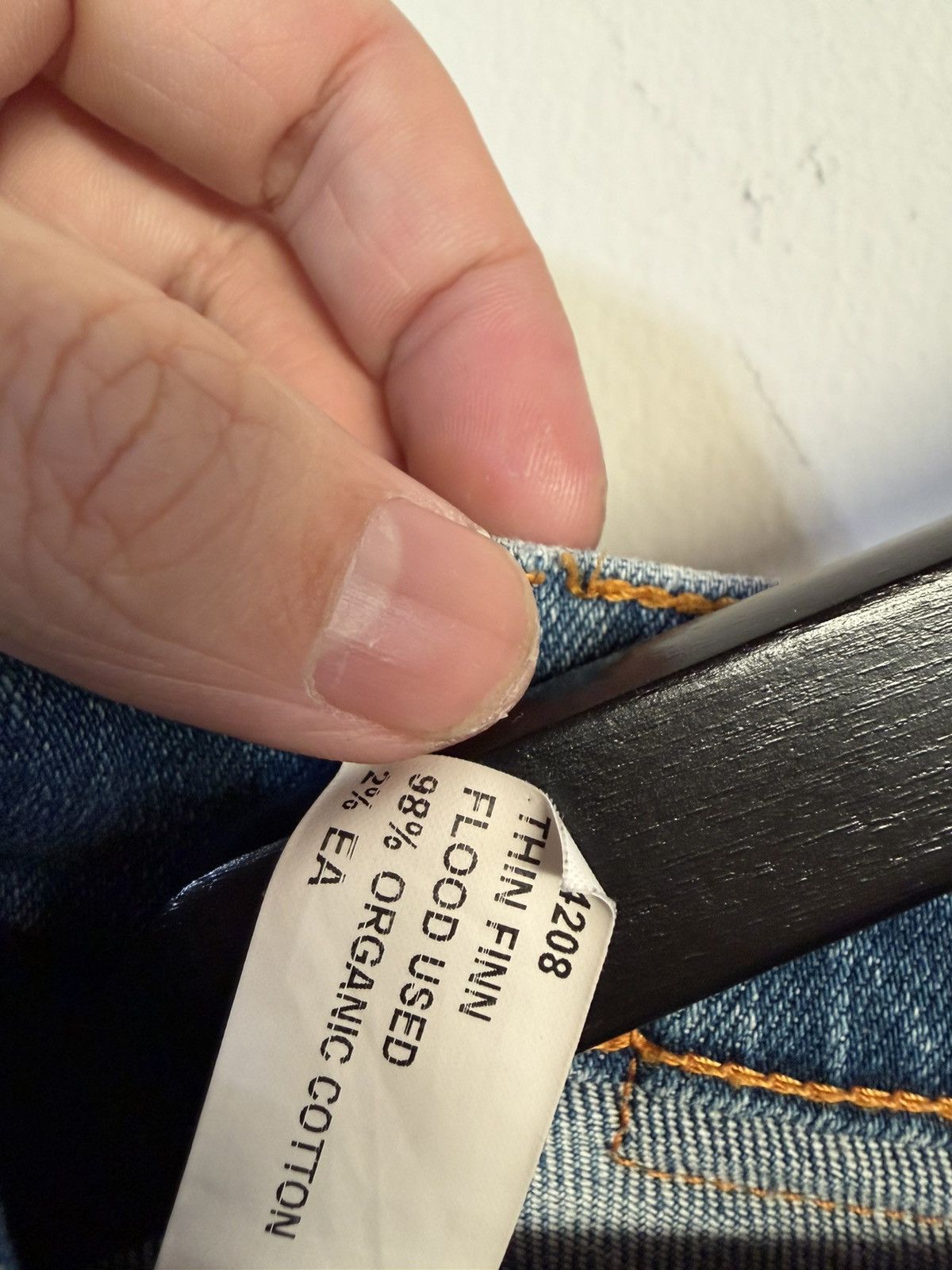 Nudie Jeans Thin Finn FLOOD USED Size US 29 - 5 Thumbnail