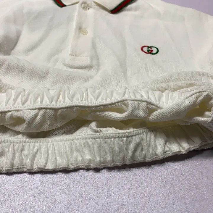 Gucci Gucci Colorful Cropped Short Sleeve Polo Shirt-2507 Size S / US 4 / IT 40 - 6 Thumbnail