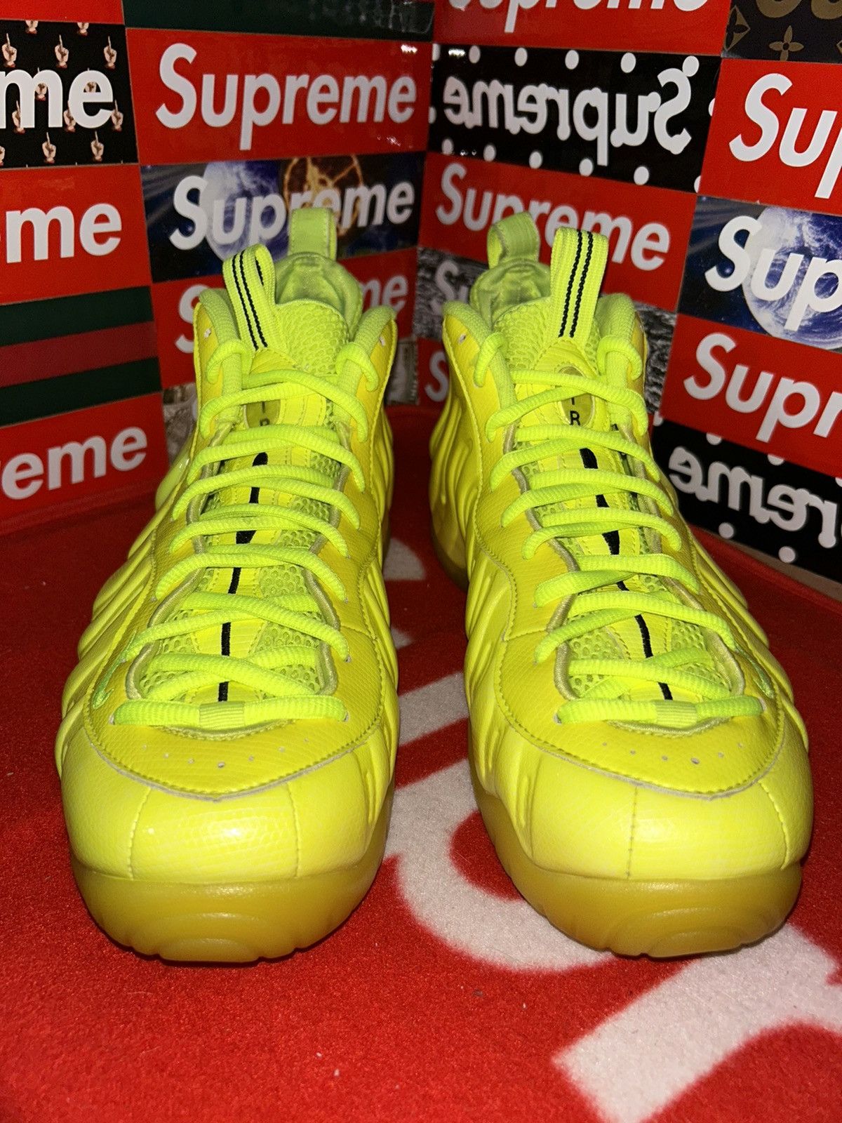Nike Nike Air Foamposite Pro Volt 624041-700 size 12.5 Size US 12.5 / EU 45-46 - 2 Thumbnail