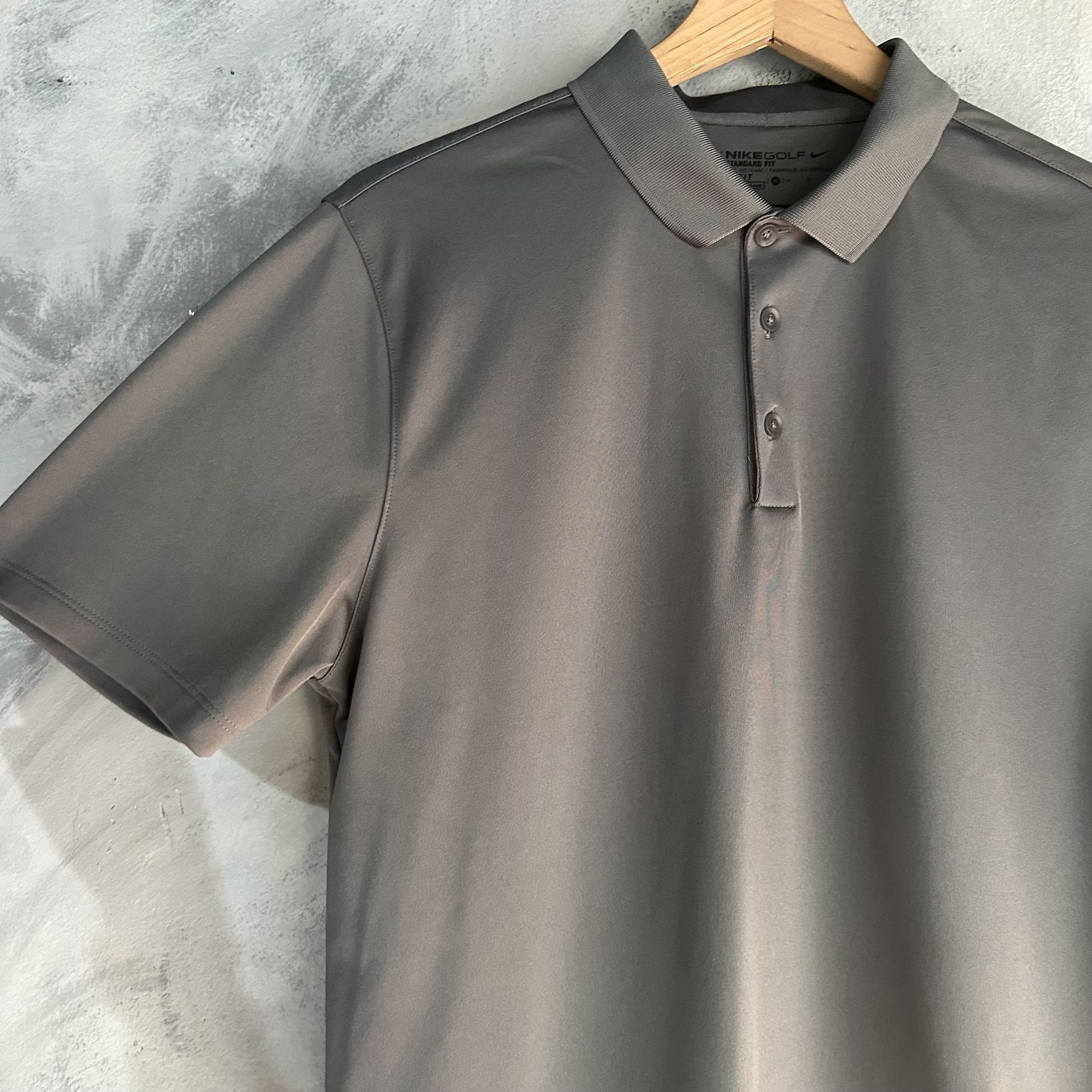 Nike Nike T Shirt Men's 2XL Plain Gray Activewear Athleisure Size US XL / EU 56 / 4 - 2 Thumbnail
